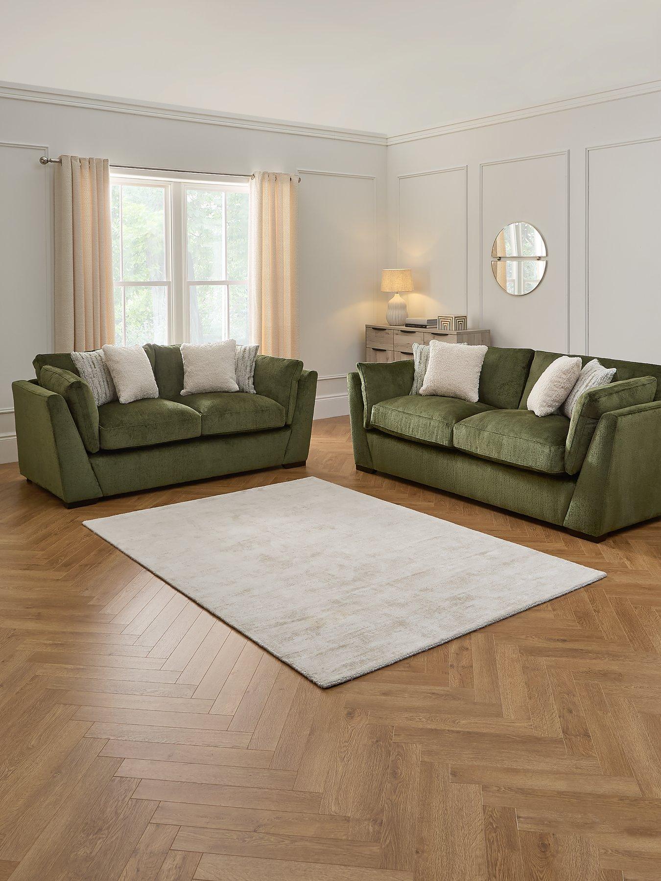 undefined Anniston 3 + 2 Seater Fabric Sofa Set (Buy  &  SAVE!)