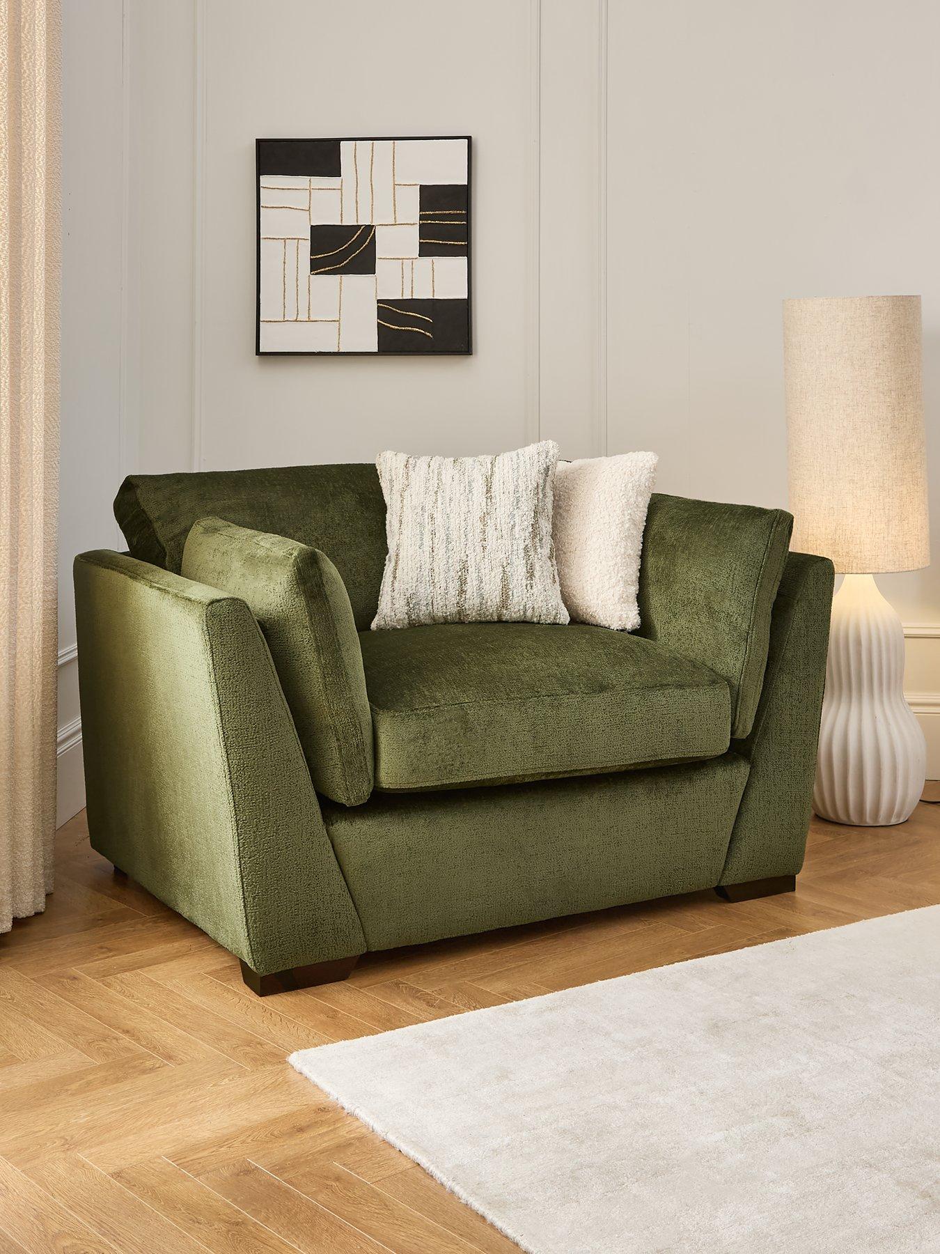 undefined Anniston Fabric Love Chair