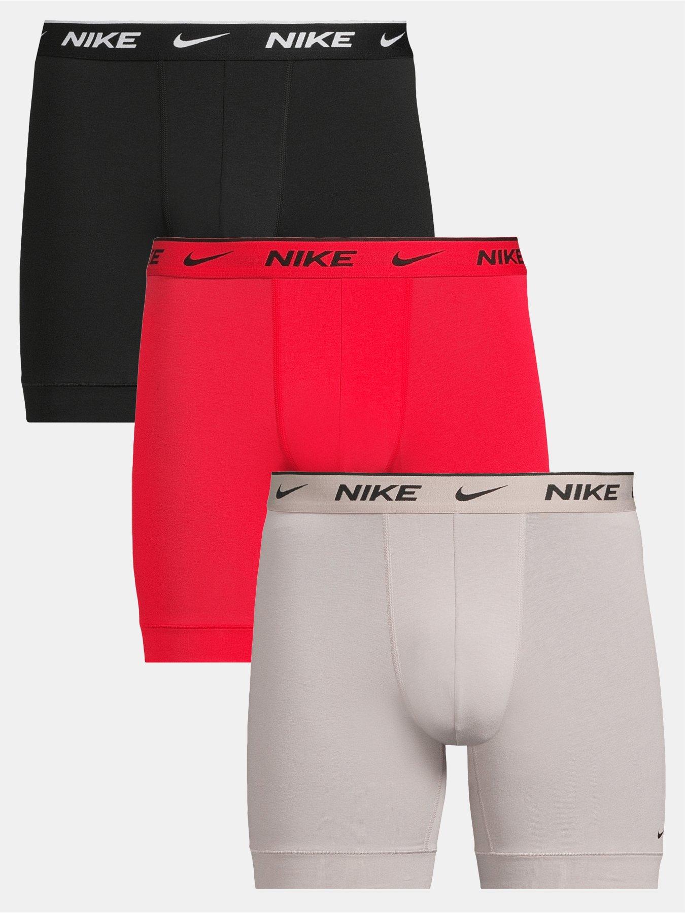 undefined Mens 3 Pack Boxer Briefs - Multi
