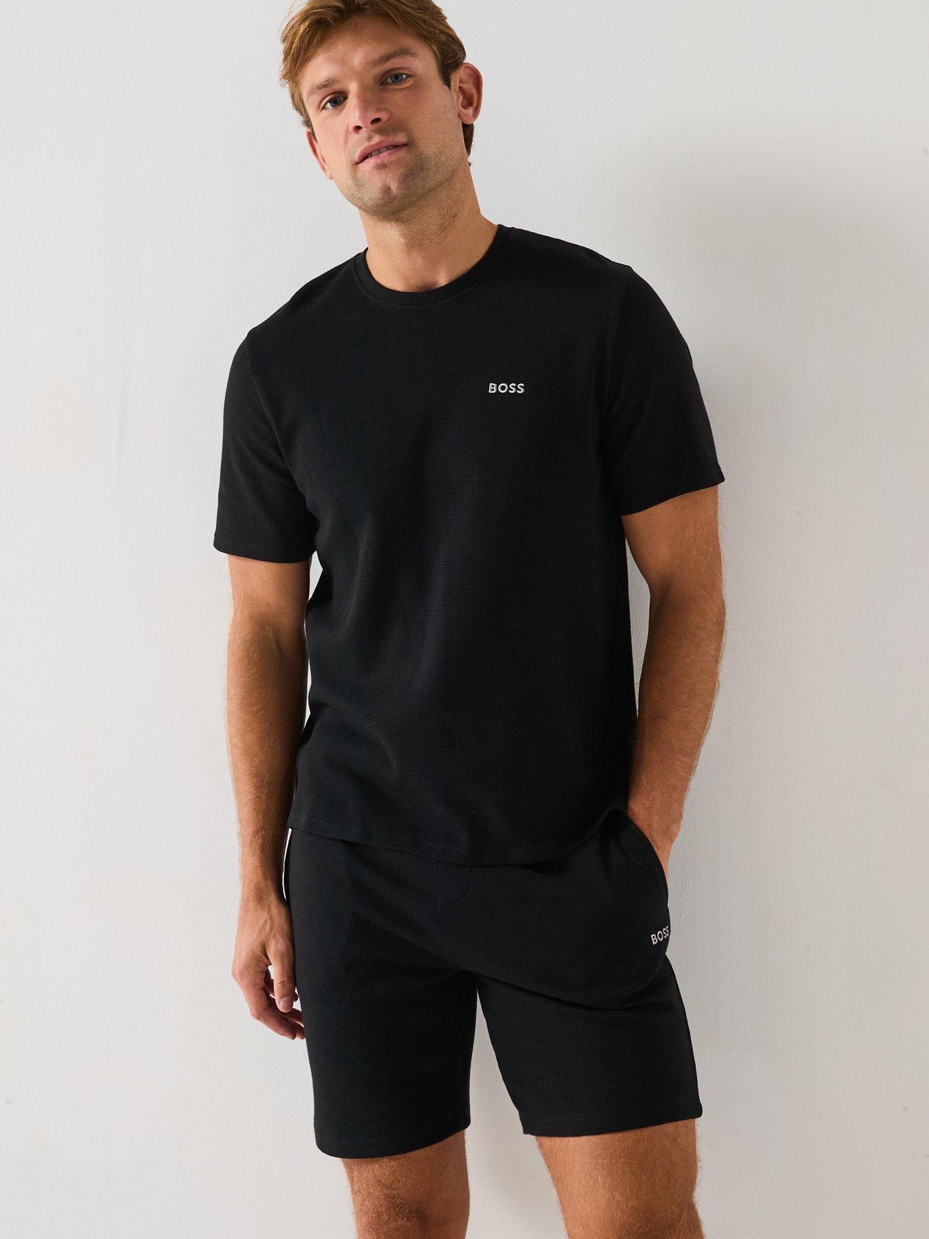 undefined Boss Waffle Loungewear T-shirt-black