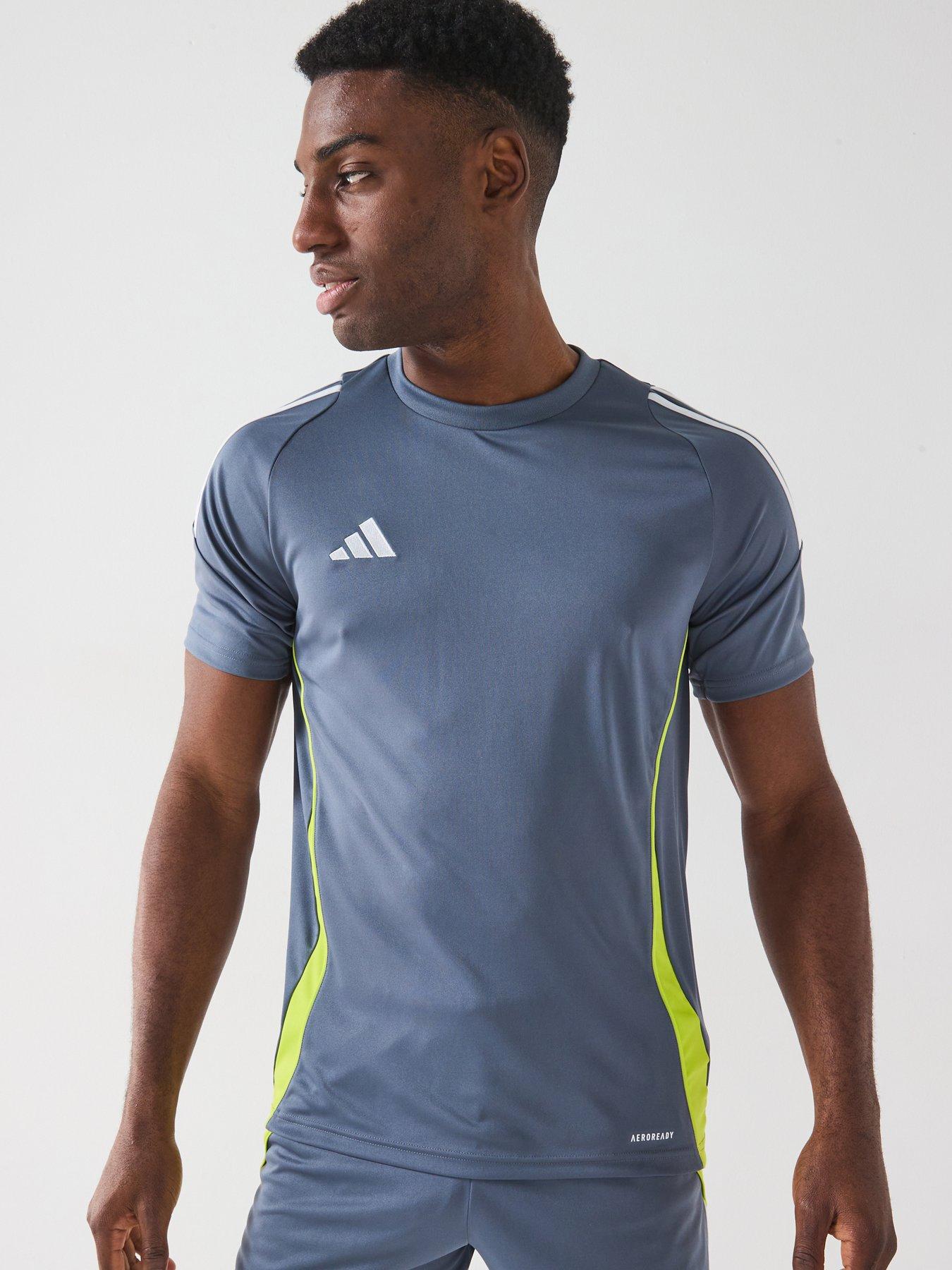 Image 1 of 6 of adidas Mens Tiro 24 Training  Jersey -grey/green
