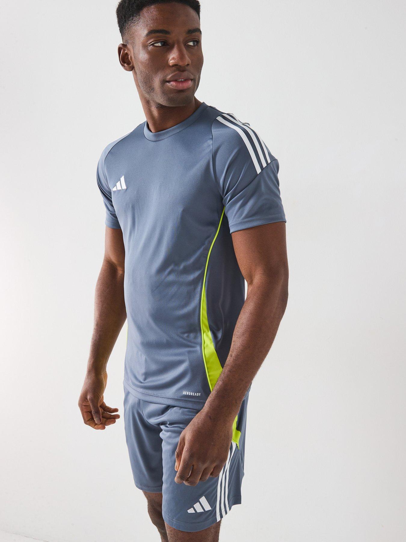 Image 5 of 6 of adidas Mens Tiro 24 Training  Jersey -grey/green