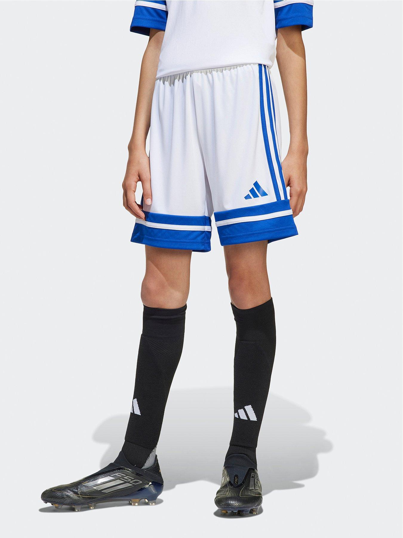 adidas Junior Squadra 25 Short, White/Royblu, Size 9-10 Years