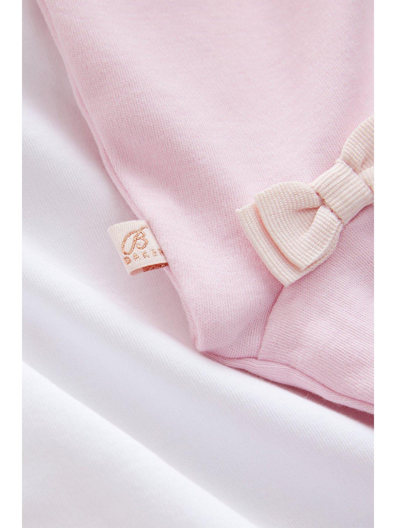 Image 6 of 7 of Ted Baker Baby Girls 3 Pack Sleepsuit - Pink