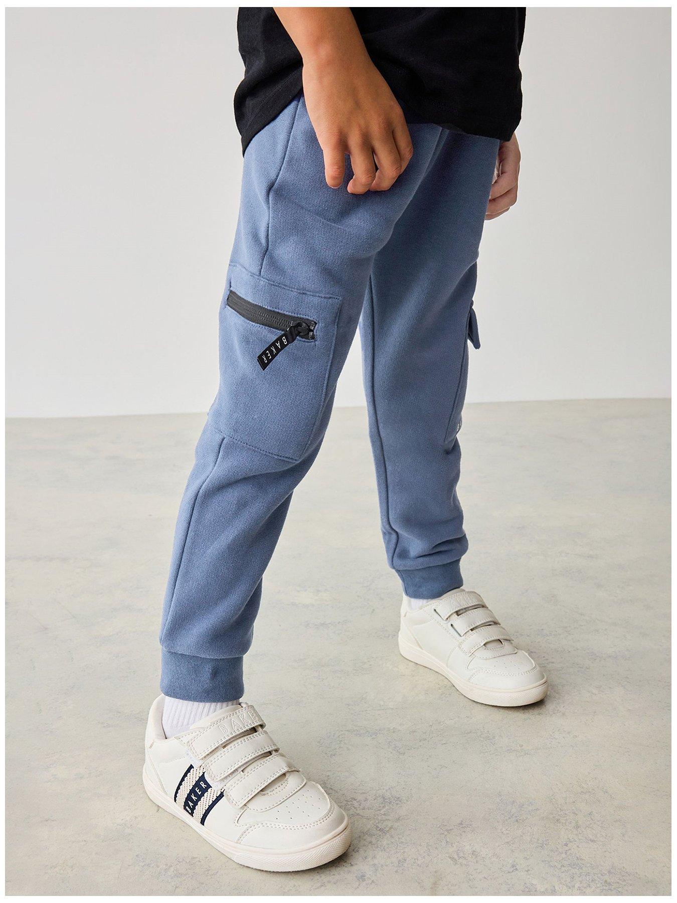 undefined Boys Cargo Joggers - Blue