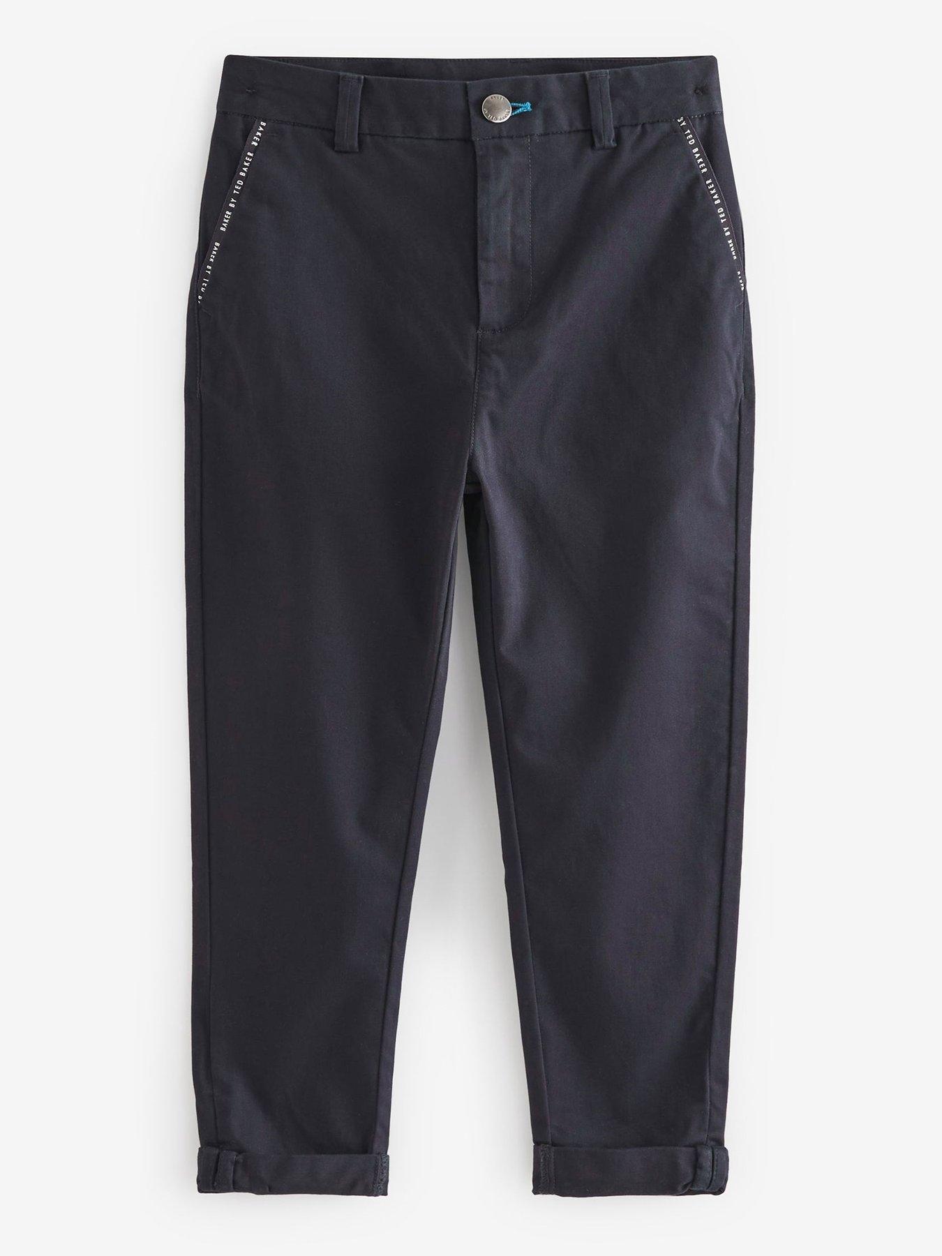 undefined Boys Chino Trousers - Navy
