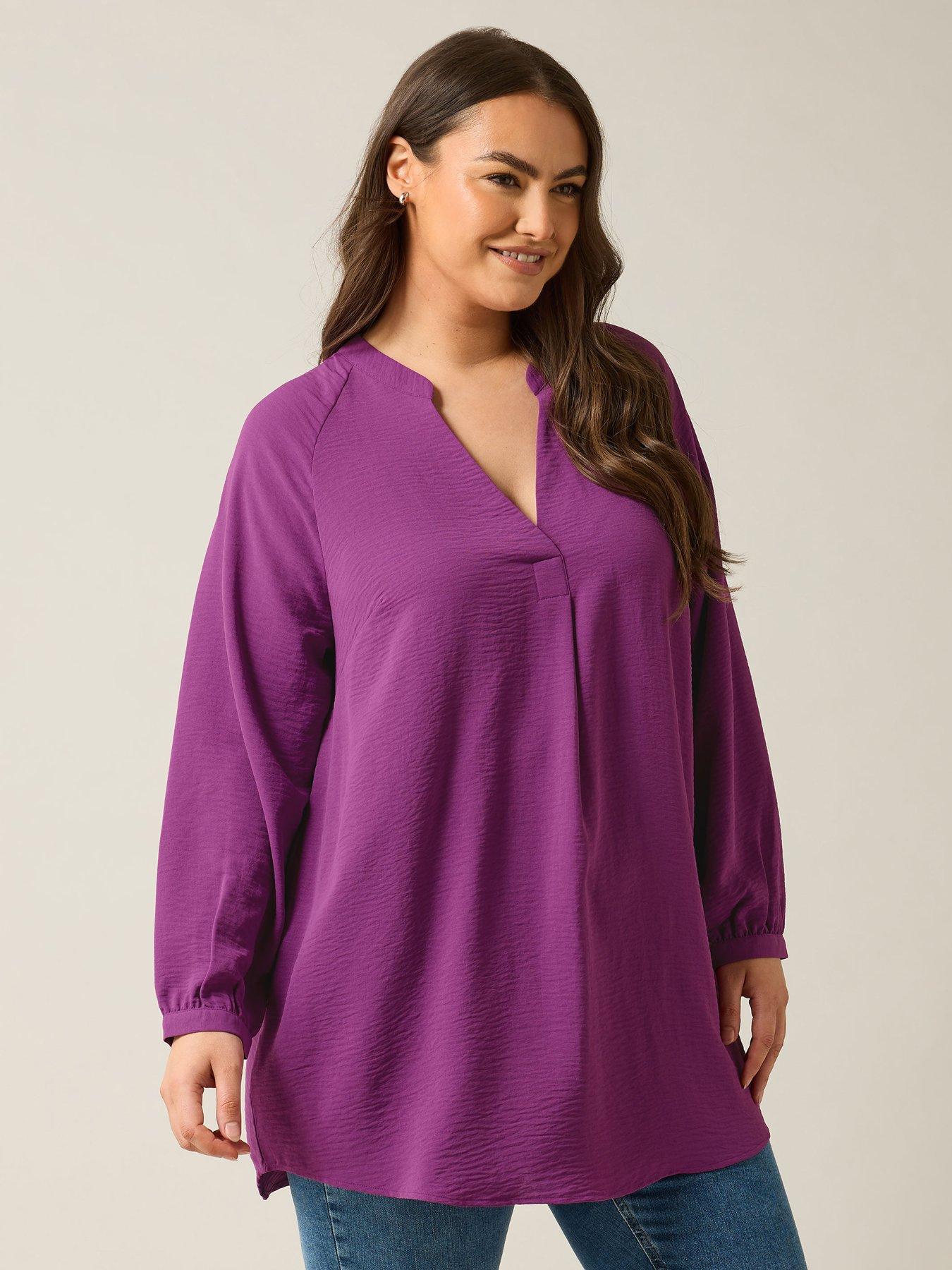 undefined Short Sleeve Tunic - Pink
