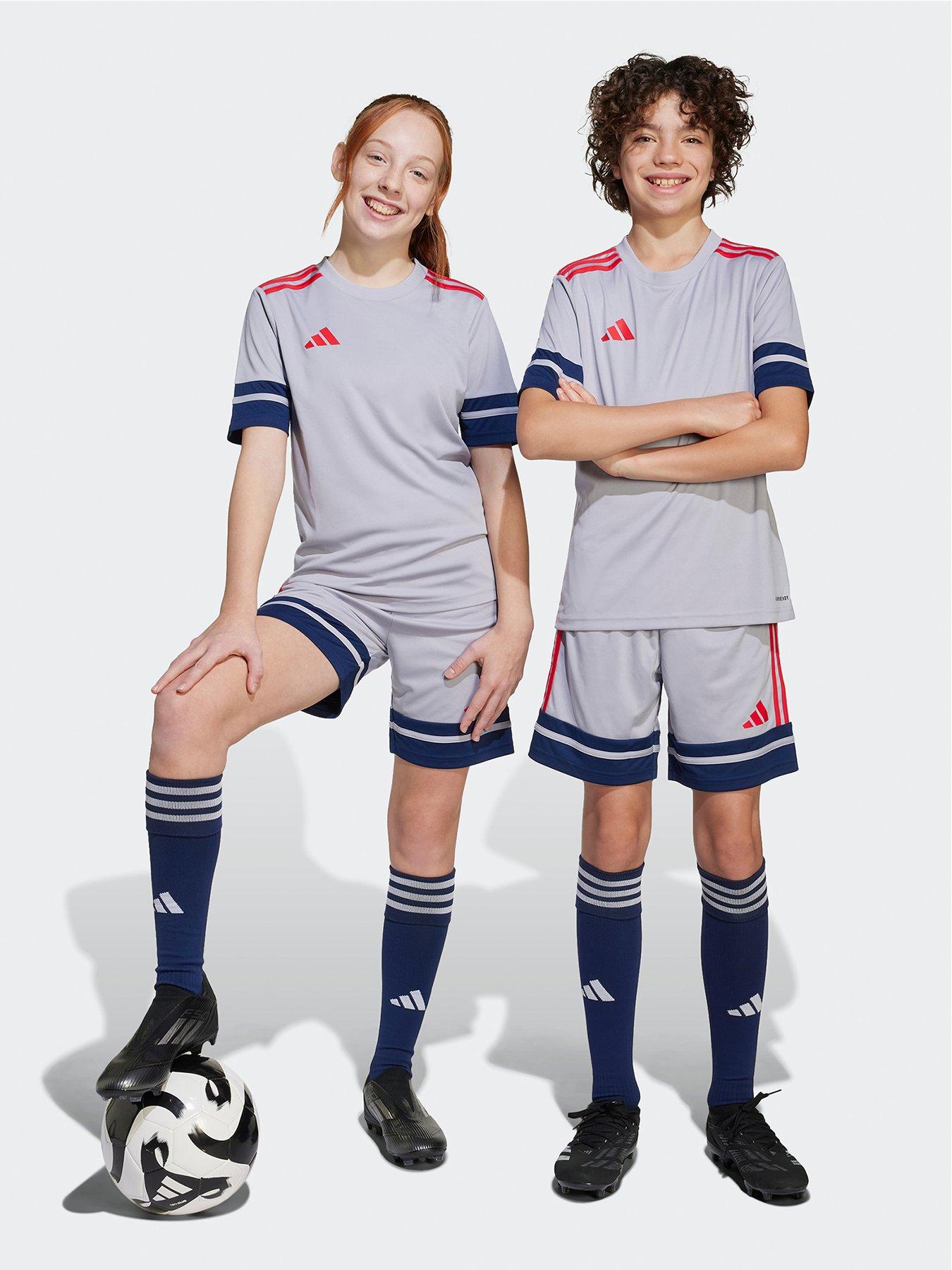 undefined Junior Squadra 25 Short -grey/red
