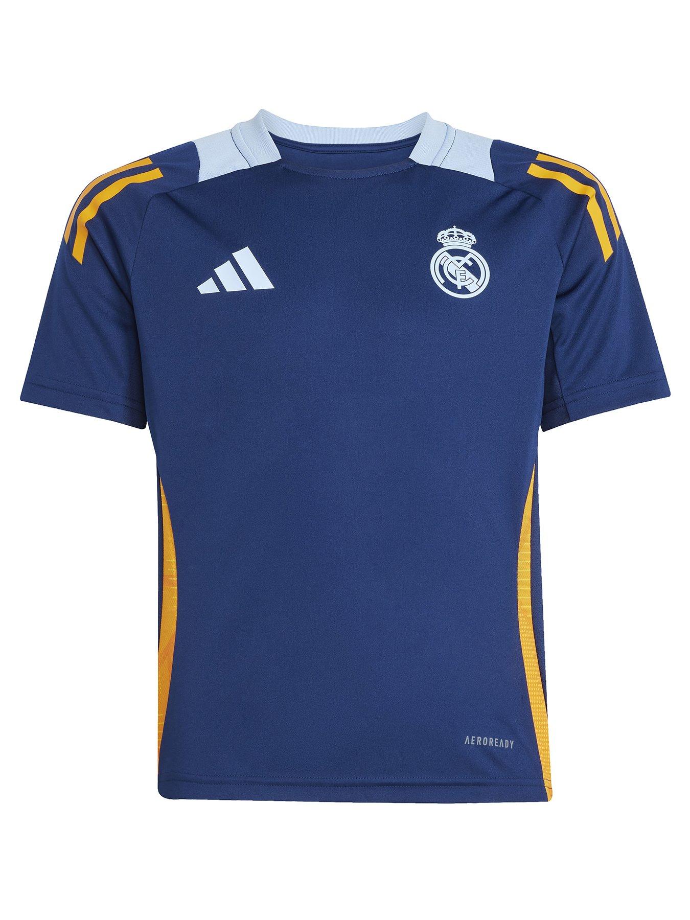 undefined Real Madrid Junior Training Jersey - Blue