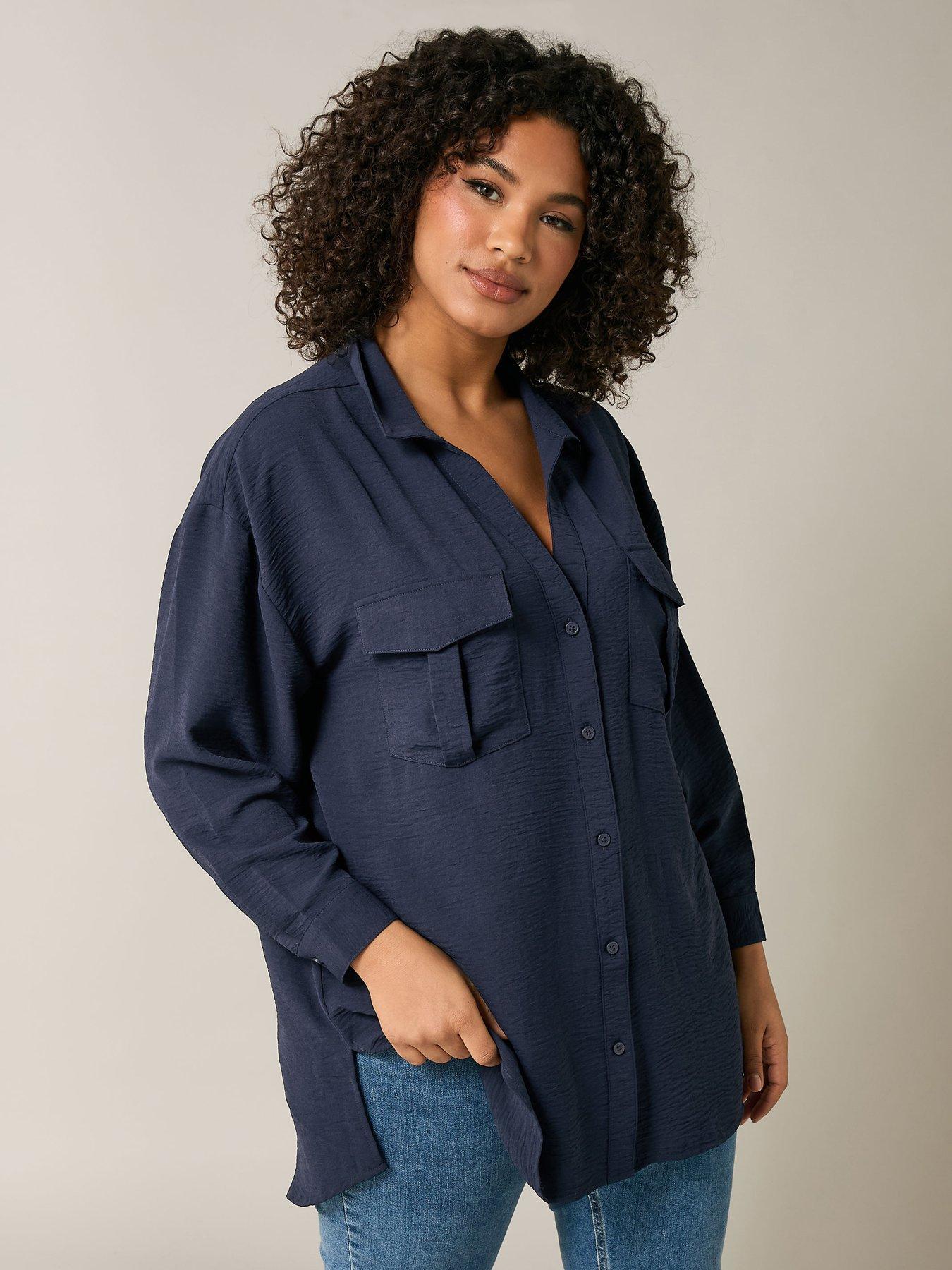 undefined Utility Shirt - Blue