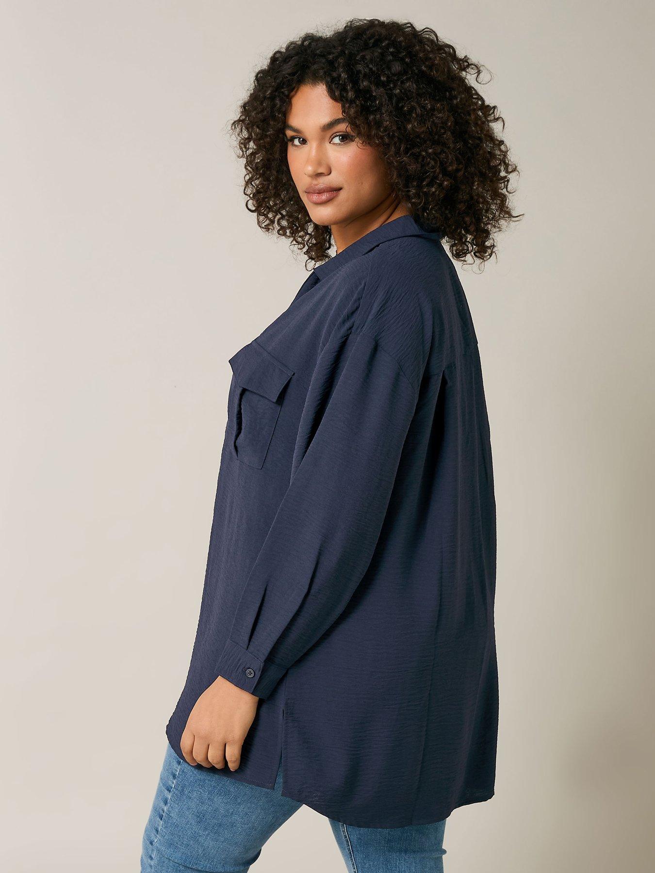 Image 2 of 5 of Evans Utility Shirt - Blue
