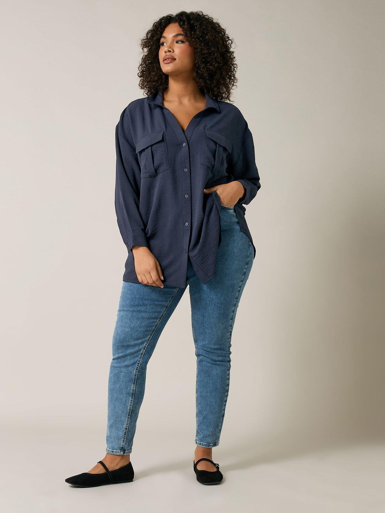 Image 3 of 5 of Evans Utility Shirt - Blue