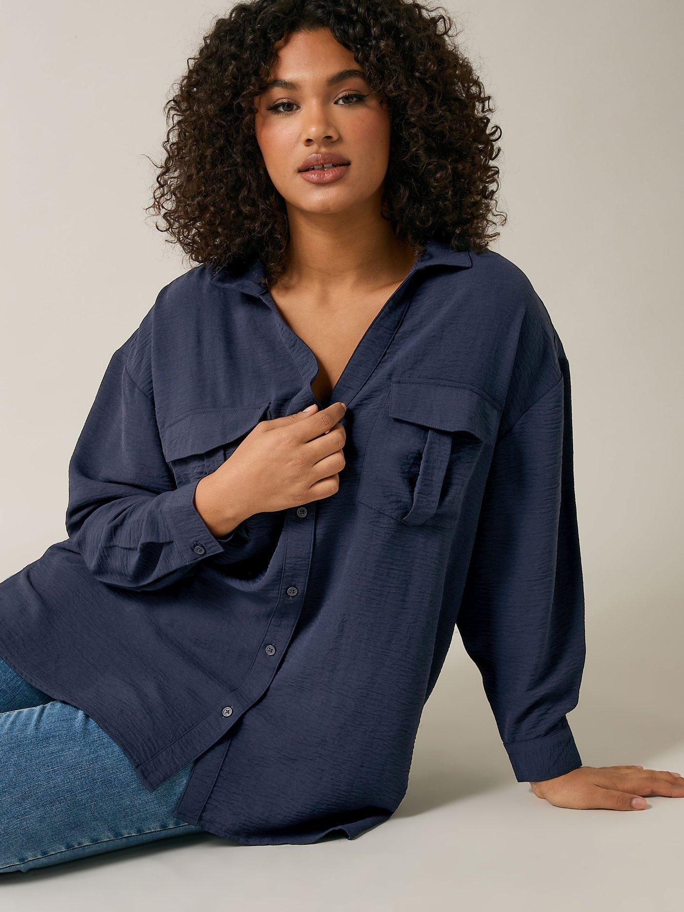 Image 4 of 5 of Evans Utility Shirt - Blue