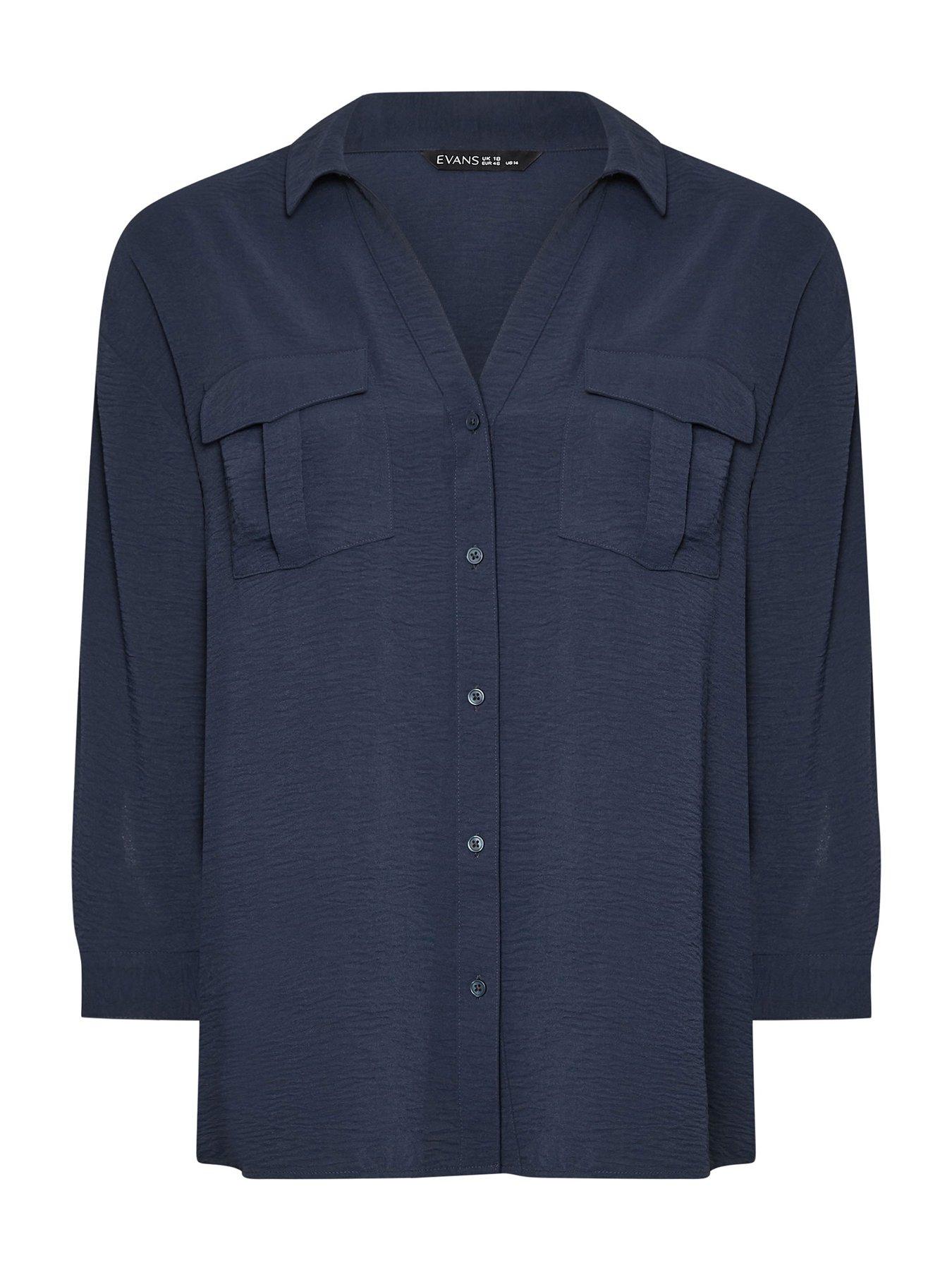 Image 5 of 5 of Evans Utility Shirt - Blue