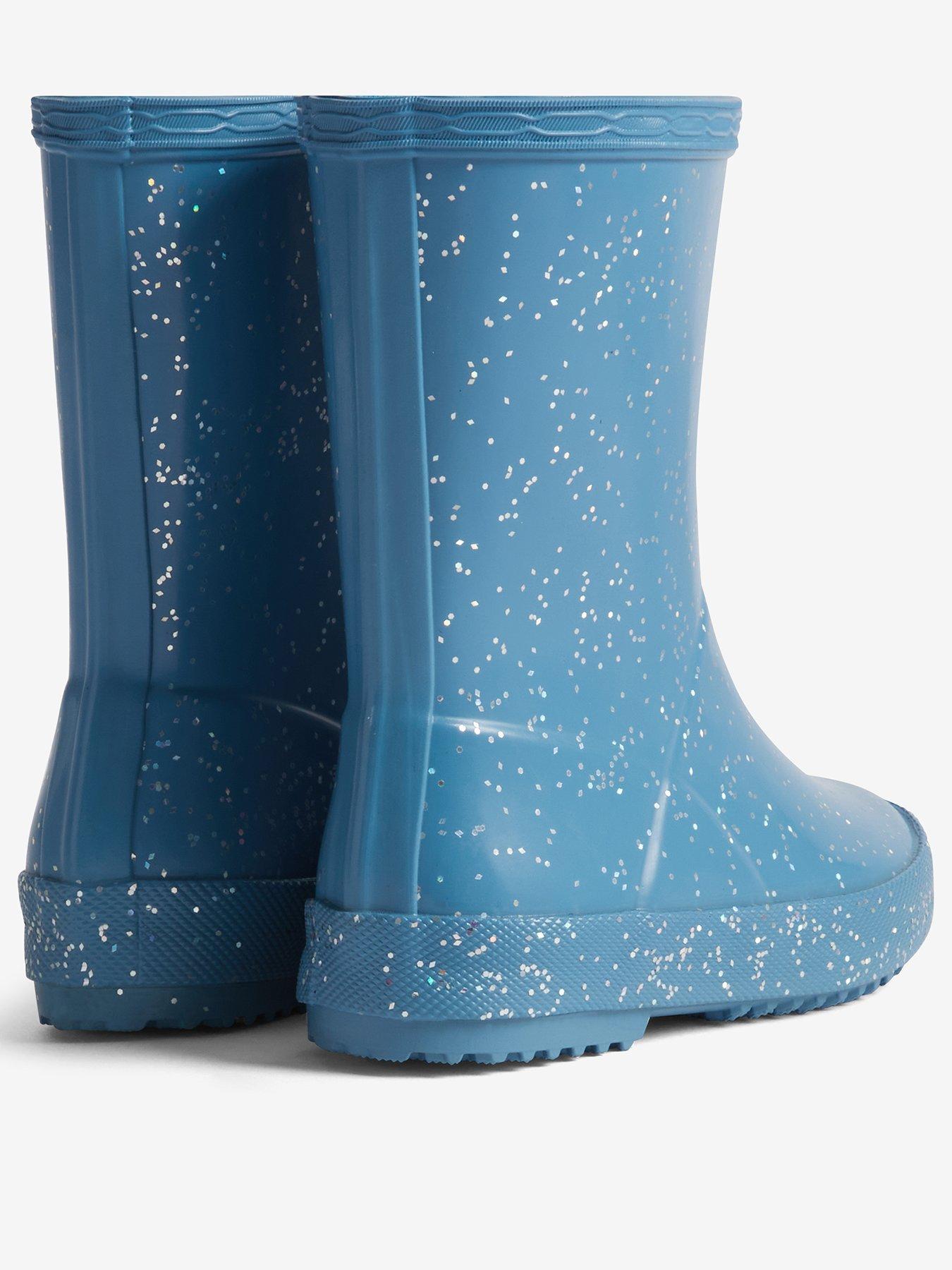 Image 3 of 4 of Hunter Kids First Giant Glitter Boot - Blue