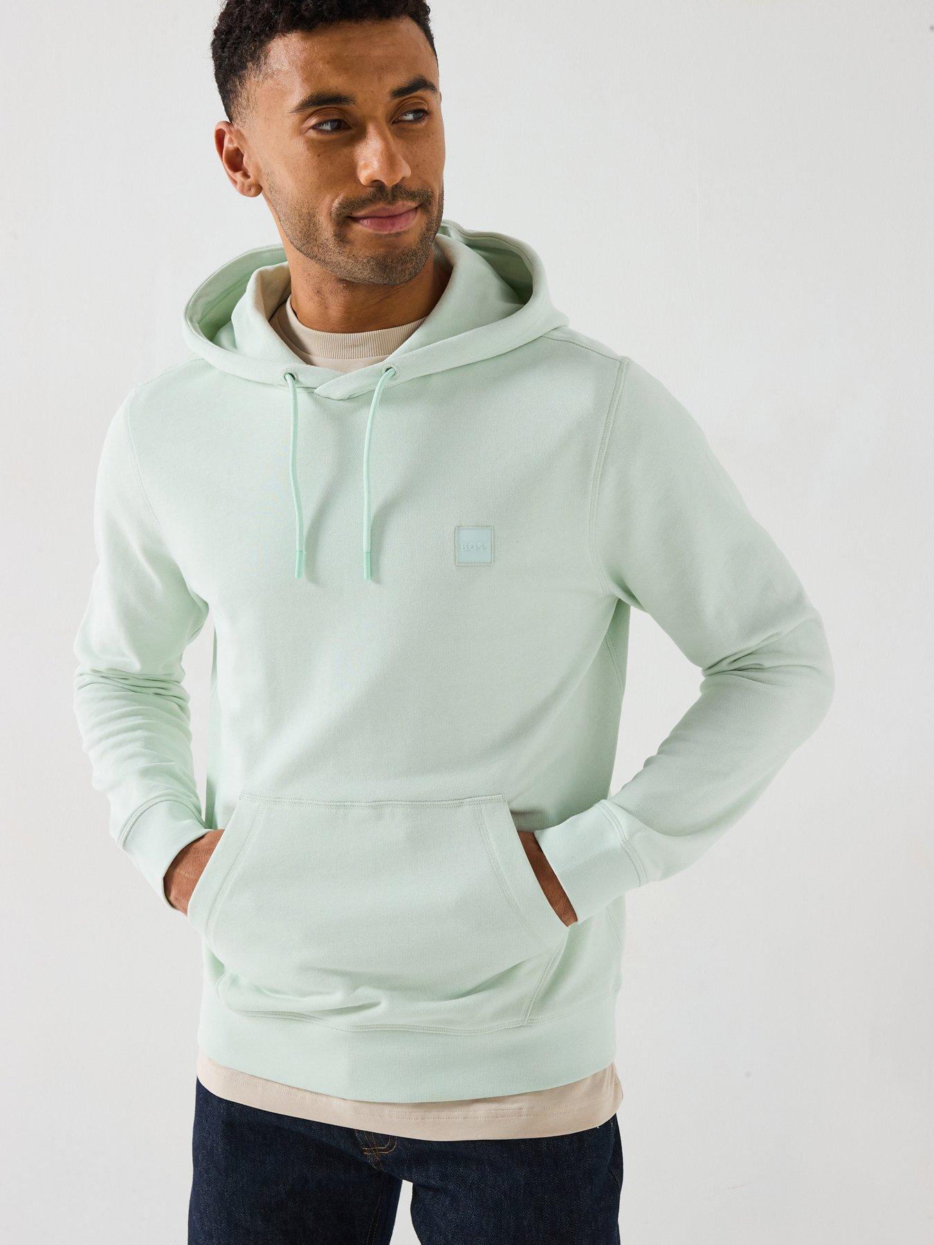 undefined Wetalk Left Chest Overhead Hoodie - Open Blue