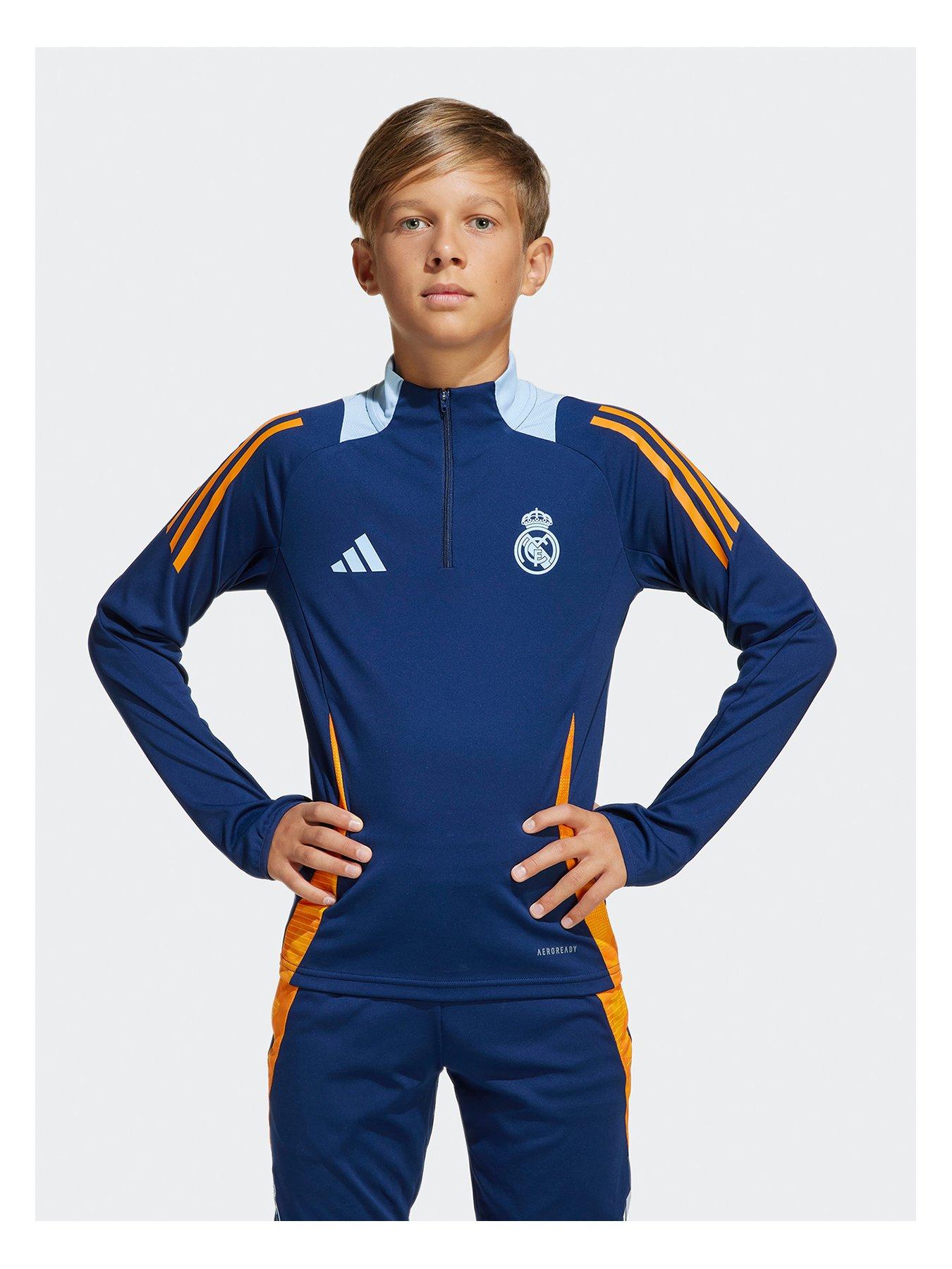 undefined Real Madrid Junior Training Top - Blue