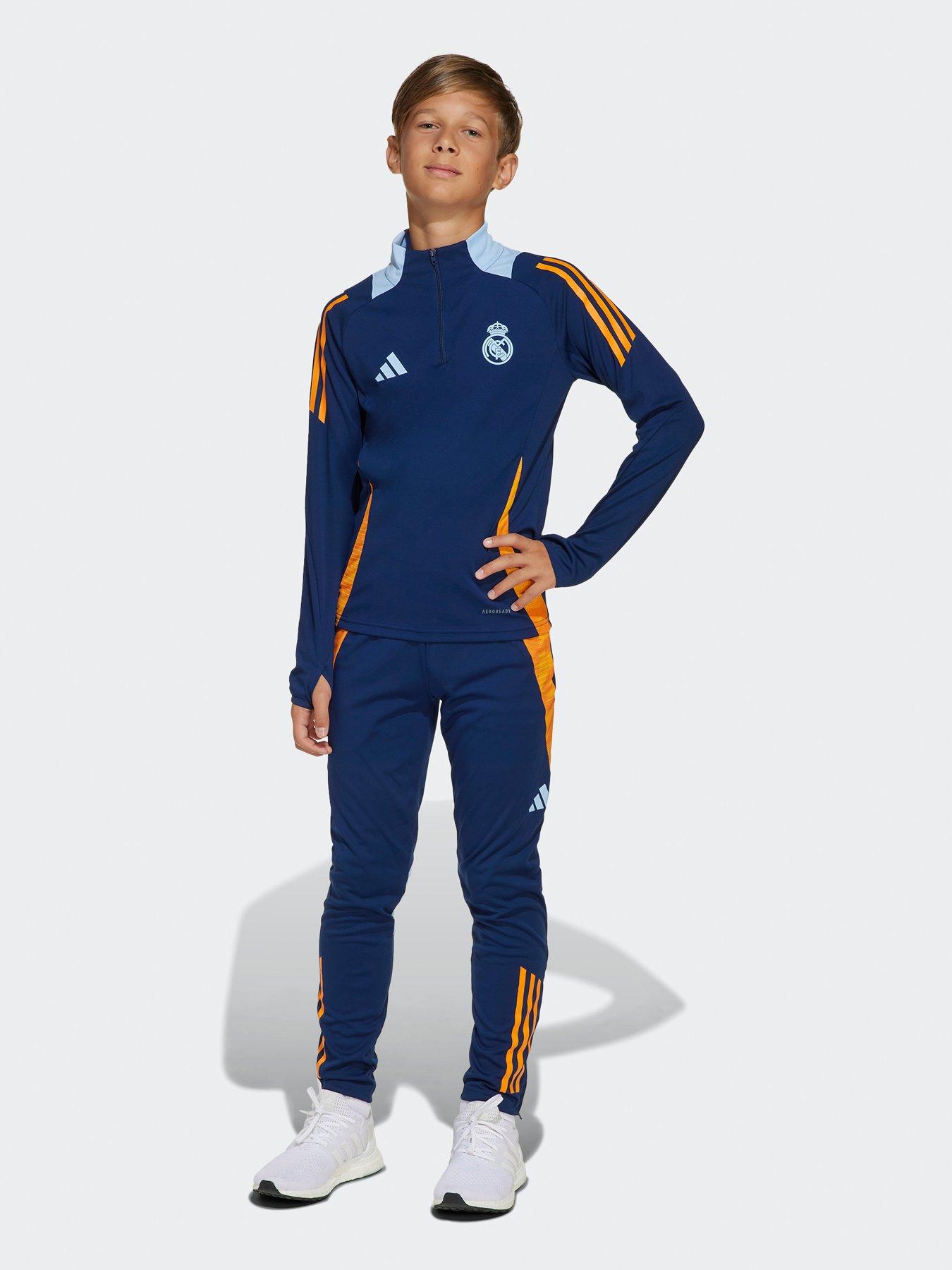 Image 2 of 5 of adidas Real Madrid Junior Training Top - Blue