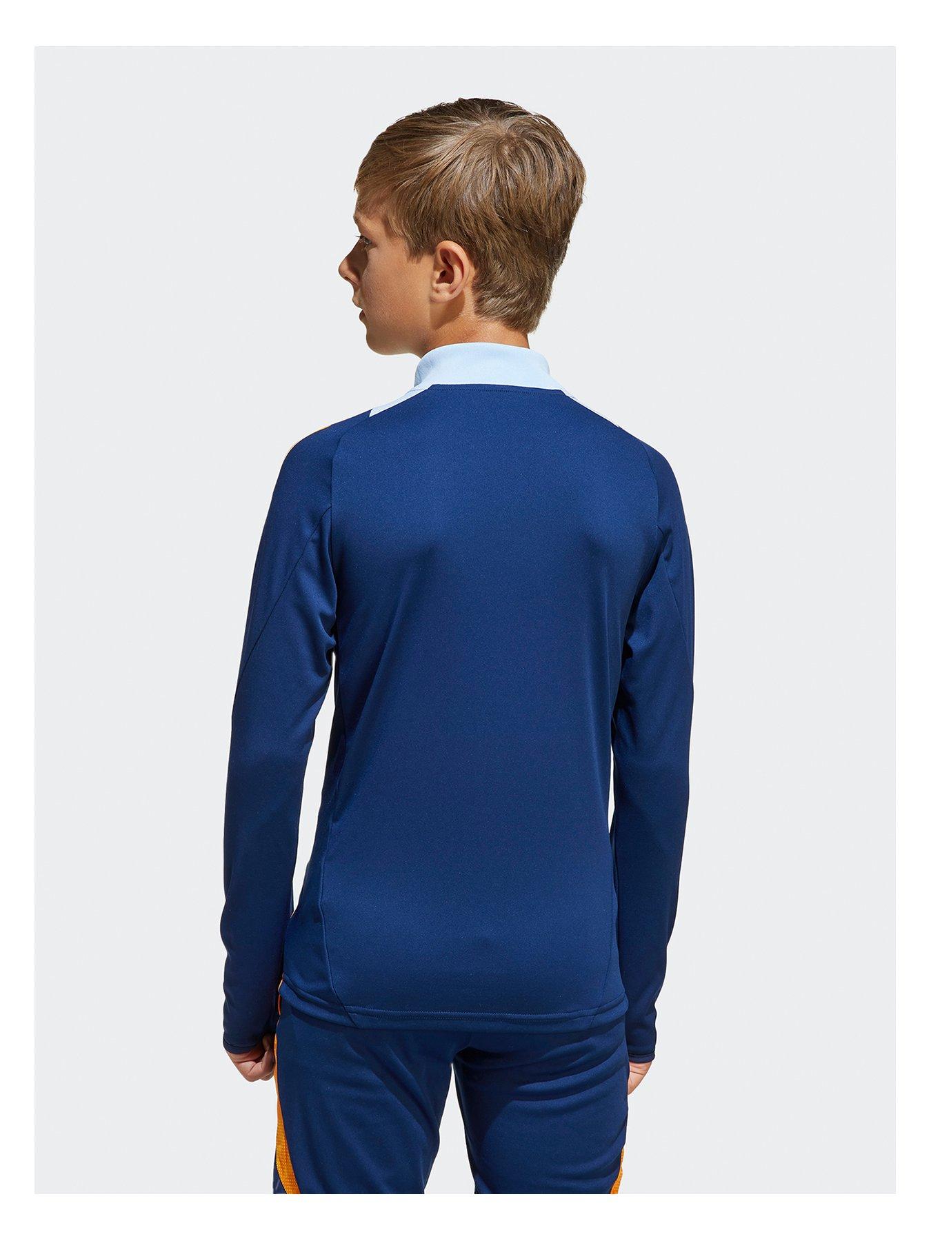 Image 3 of 5 of adidas Real Madrid Junior Training Top - Blue