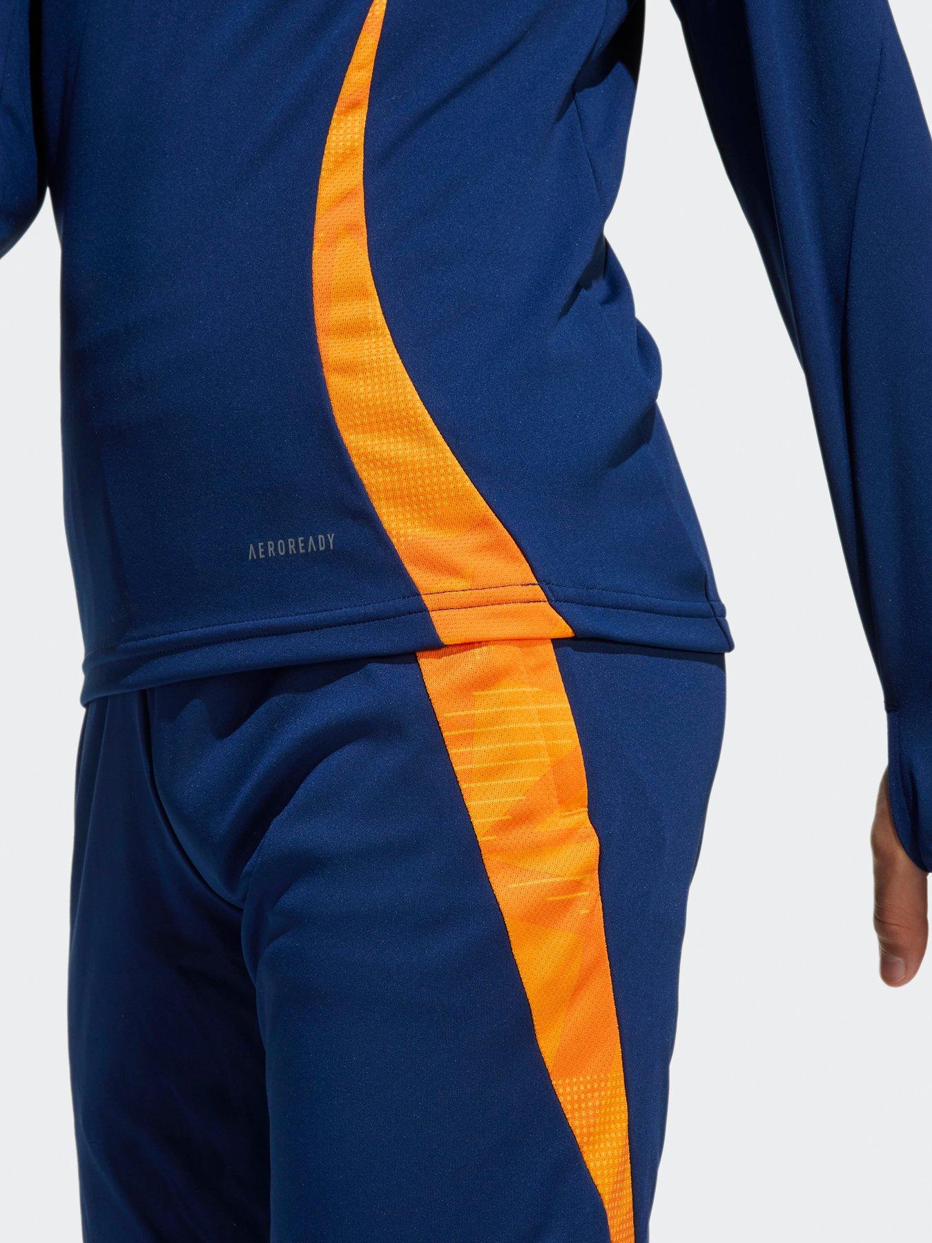 Image 4 of 5 of adidas Real Madrid Junior Training Top - Blue