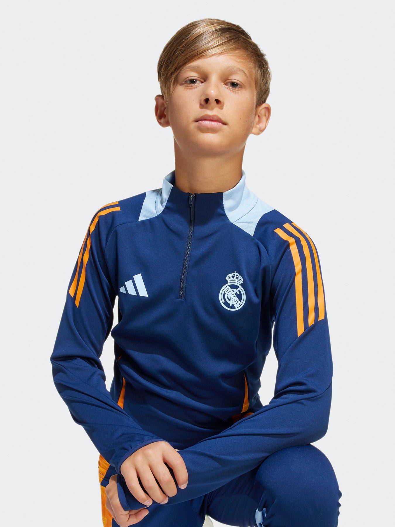 Image 5 of 5 of adidas Real Madrid Junior Training Top - Blue