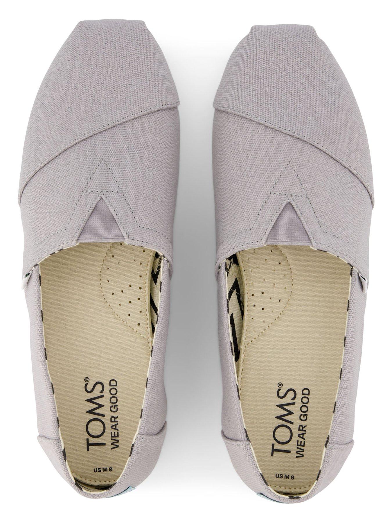 Image 4 of 5 of TOMS Men's Alpargata Classic Espadrilles - Grey