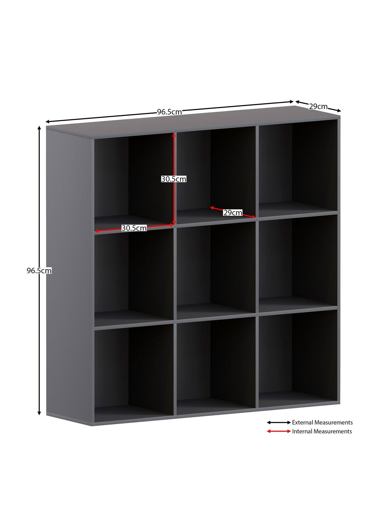 Image 7 of 7 of Vida Designs Durham 3x3 Cube Storage Unit