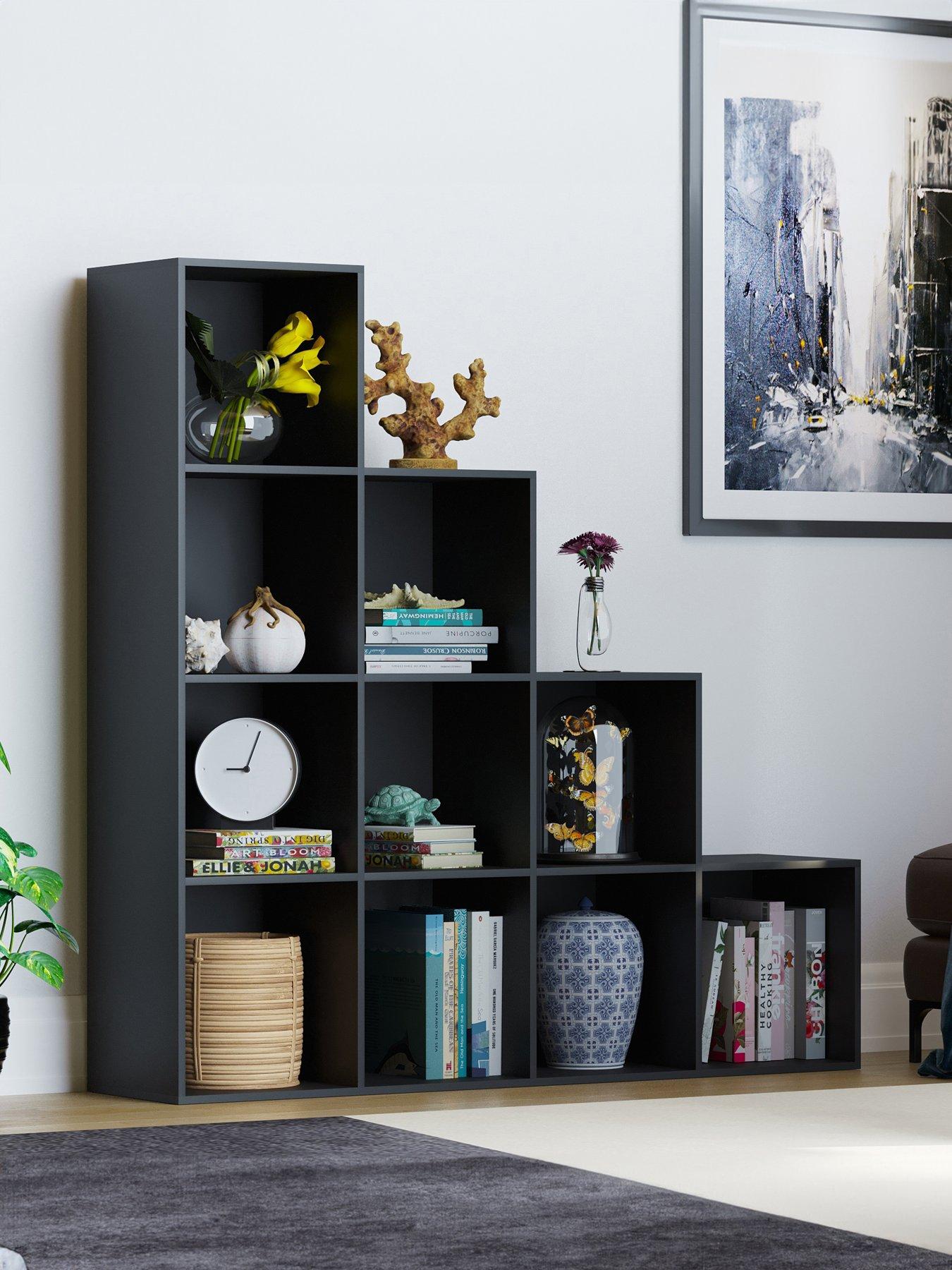 Vida Designs Durham 10 Cube Staircase Storage Unit