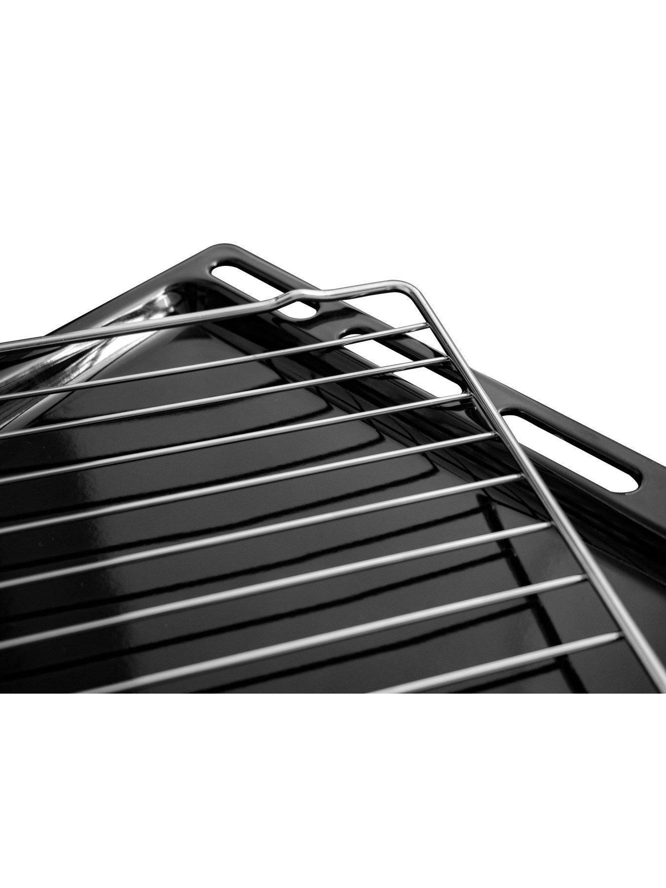 Image 6 of 6 of Swan SX16730B 60cm Electric Double Oven Ceramic Hob Cooker - Black