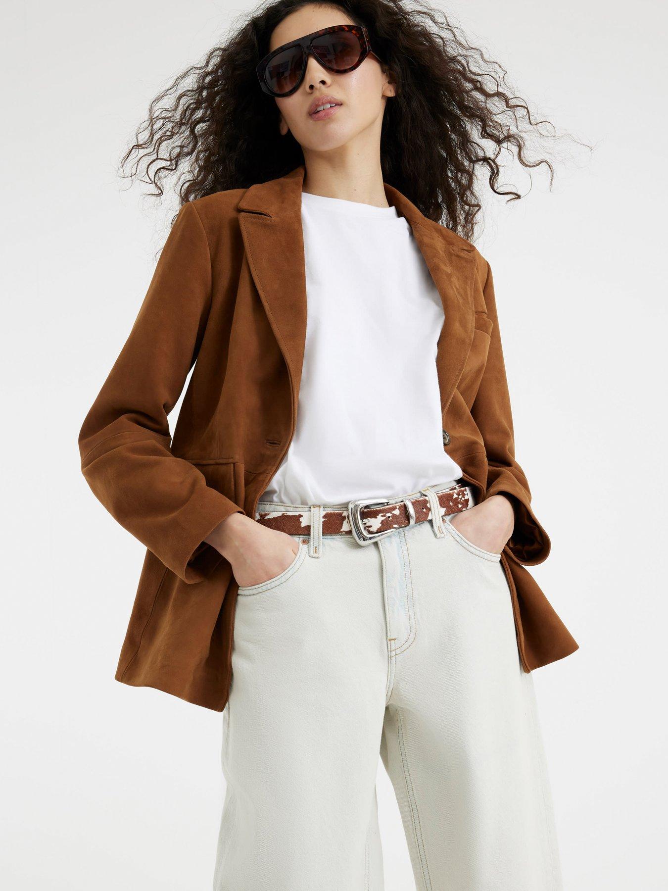 Image 3 of 5 of River Island Barrel Jean - Ecru
