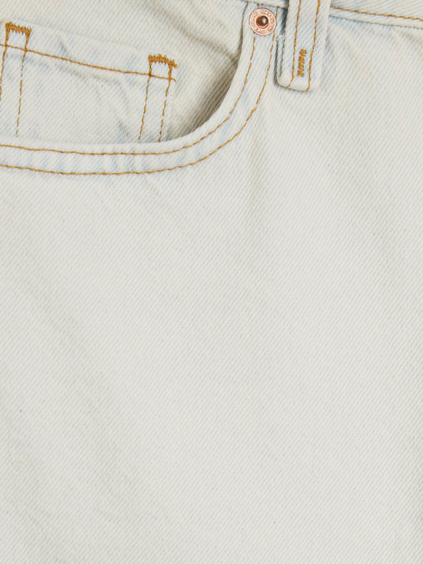 Image 5 of 5 of River Island Barrel Jean - Ecru