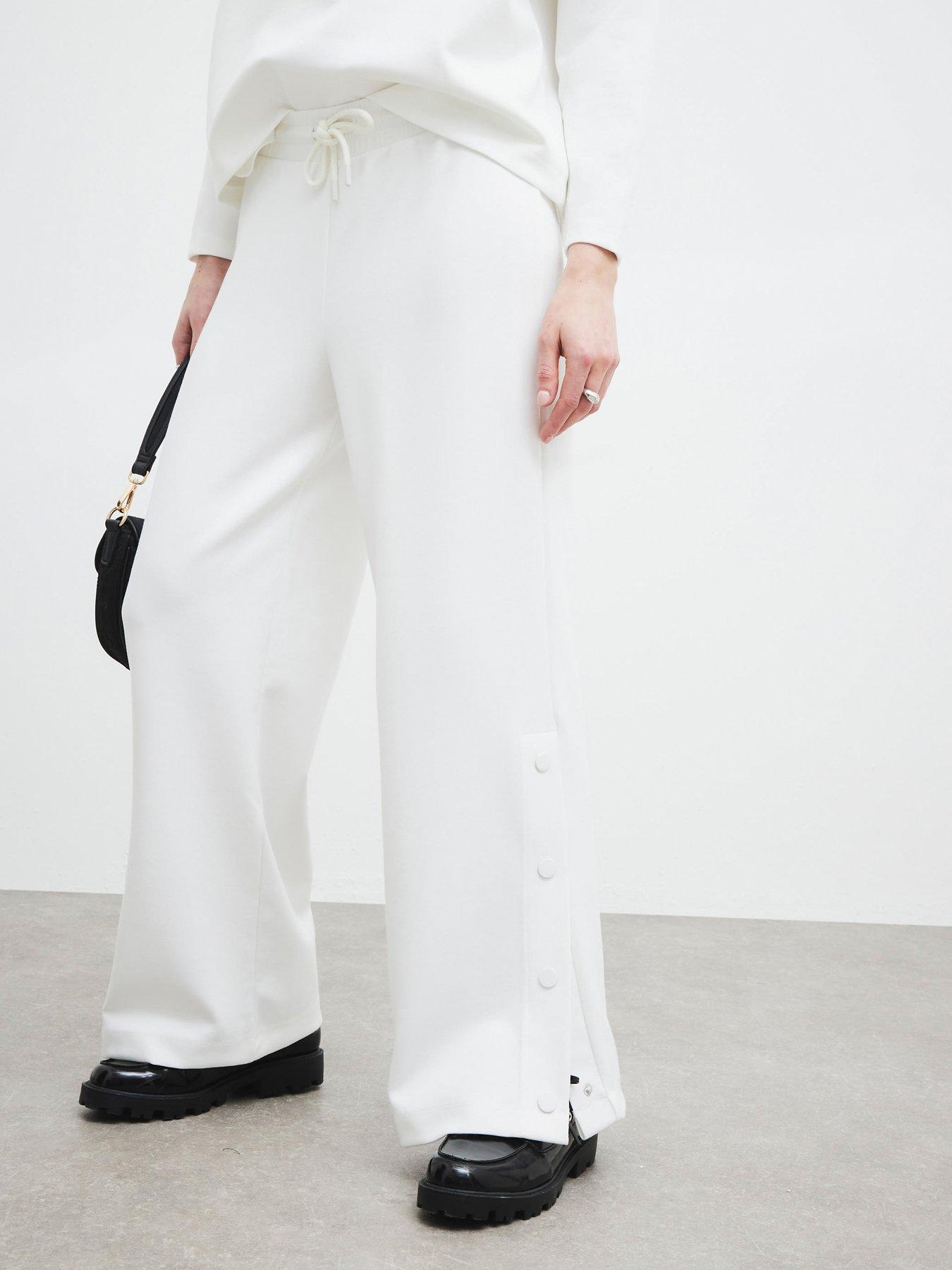 undefined Neoprene Balloon Jogging Botton - White