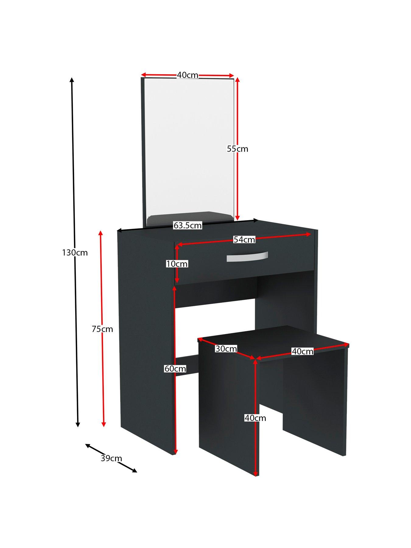 Image 7 of 7 of Vida Designs Isla Dressing Table