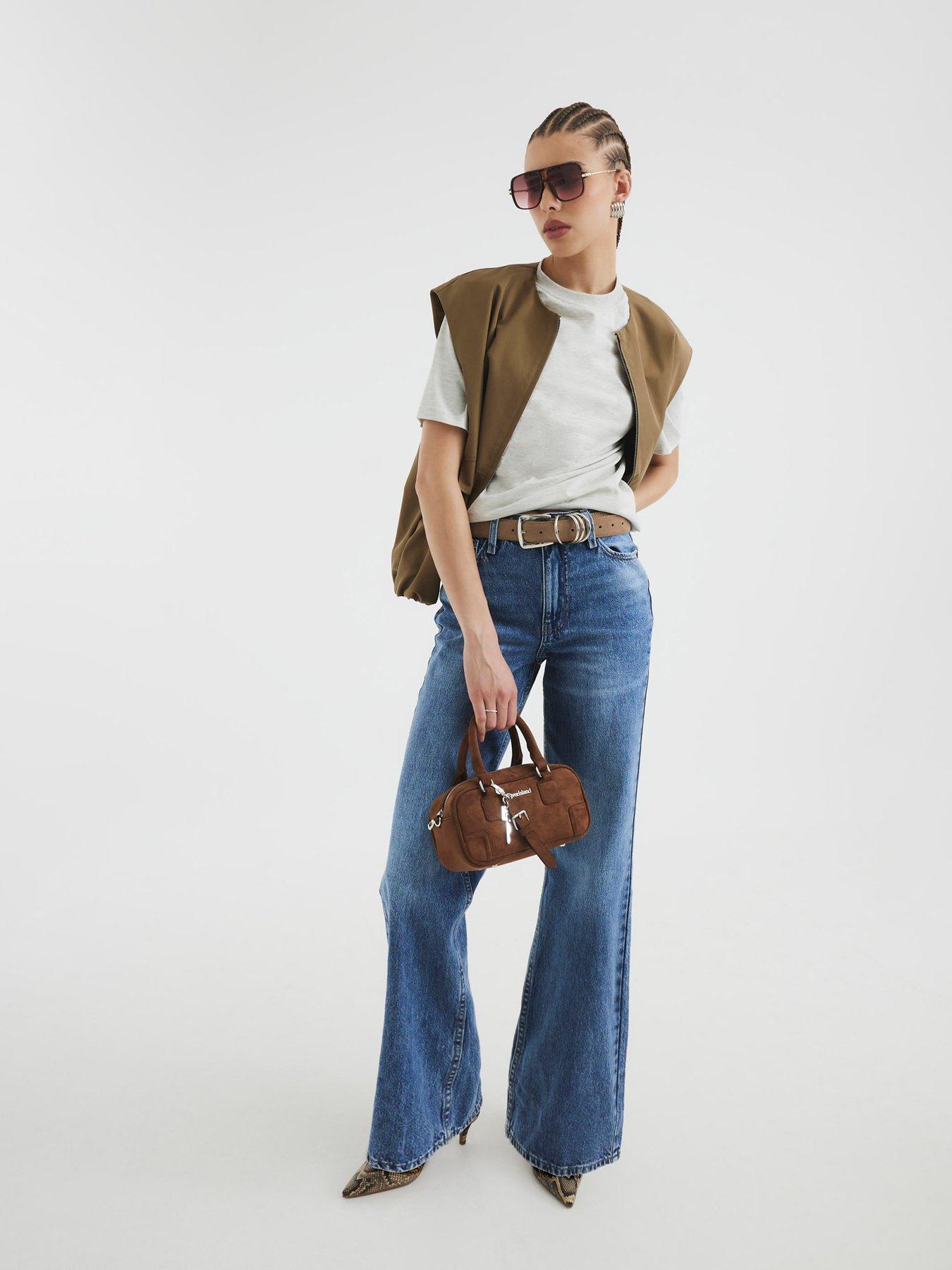 undefined Relaxed Straight Jean - Medium Denim