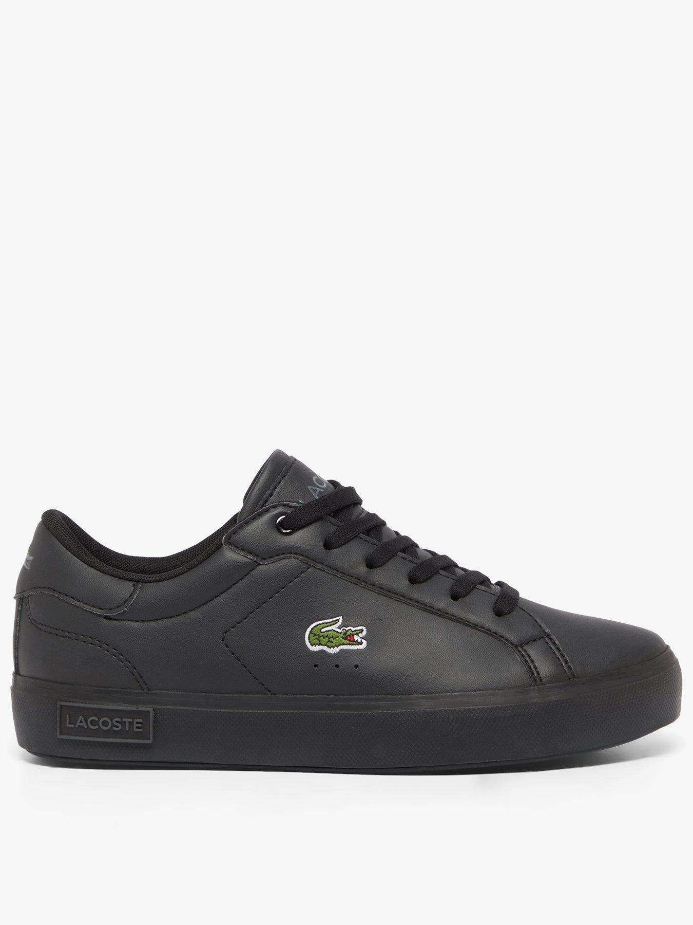 undefined Junior Powercourt Trainers - Black