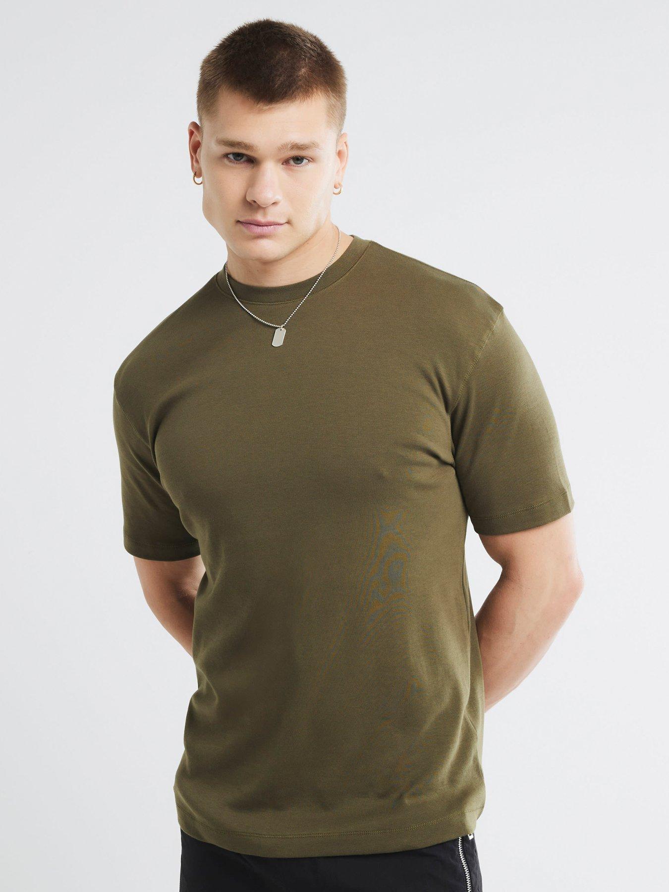 undefined Essentials Slim Fit T-Shirt - Green