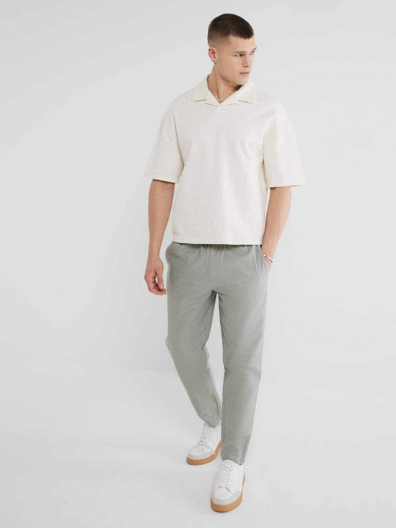 undefined Beck Pull On Trousers - Grey