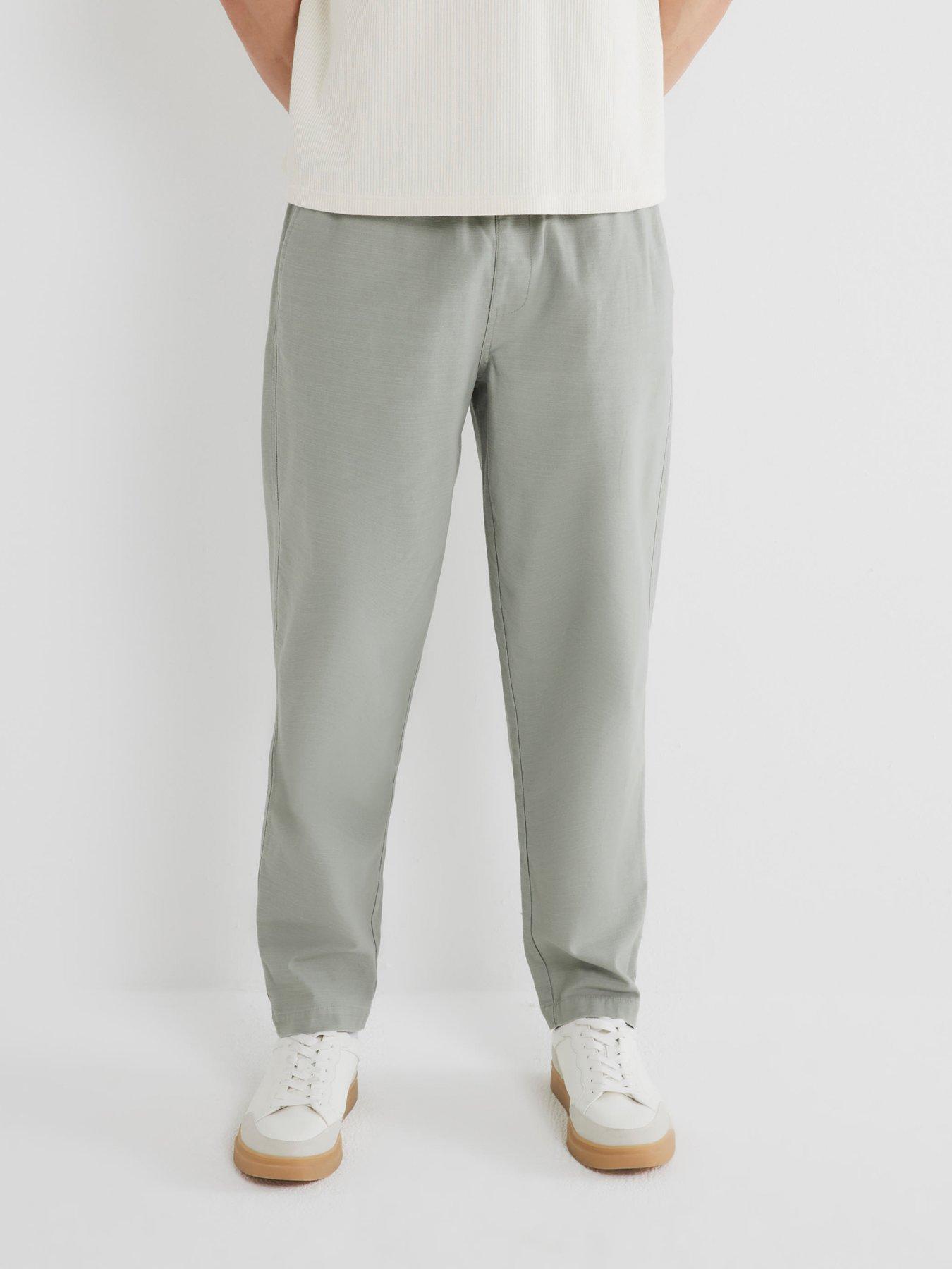 Image 3 of 5 of River Island Beck Pull On Trousers - Grey