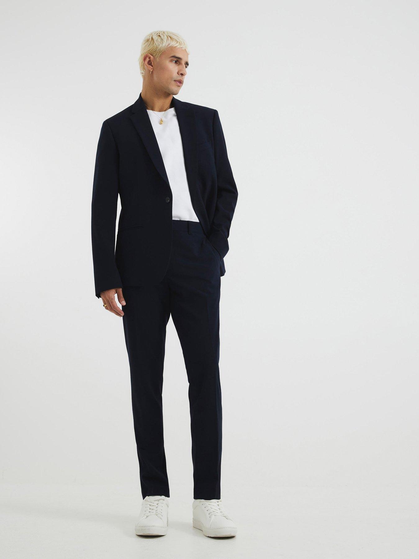 Image 2 of 4 of River Island Skinny Fit Suit Trousers
