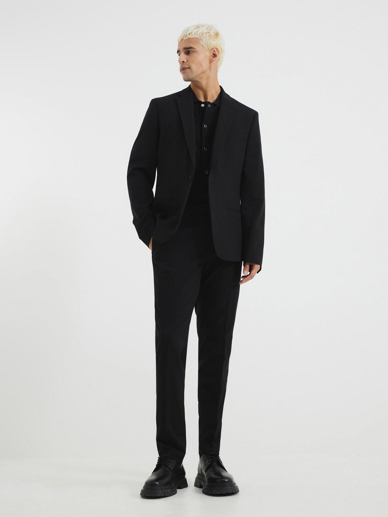 Image 3 of 4 of River Island Skinny Fit Suit Jacket