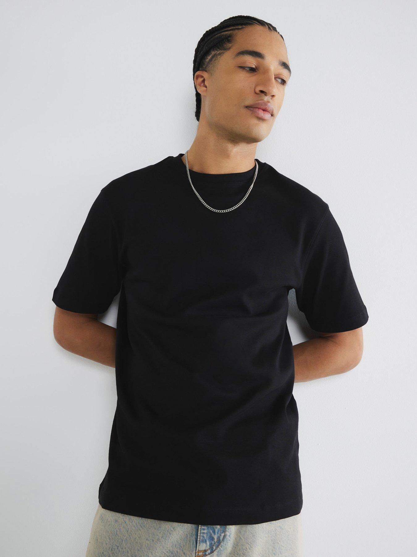 undefined Essentials Slim Fit T-Shirt - Black