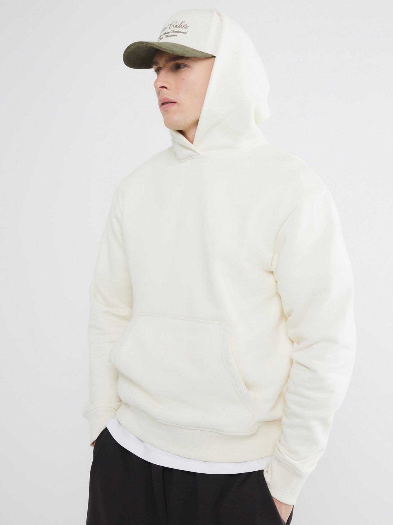 undefined Essentials Regular Fit Hoodie - Beige