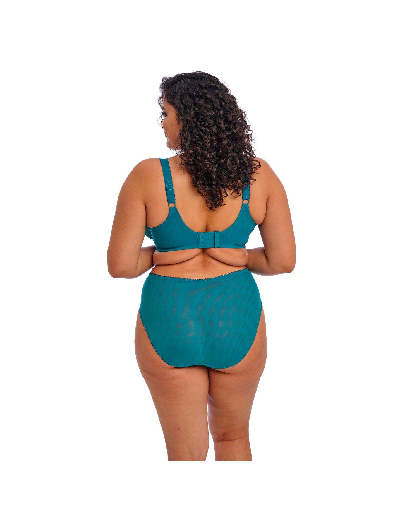 Image 3 of 3 of Elomi Zarla High Leg Brief -&nbsp;Green