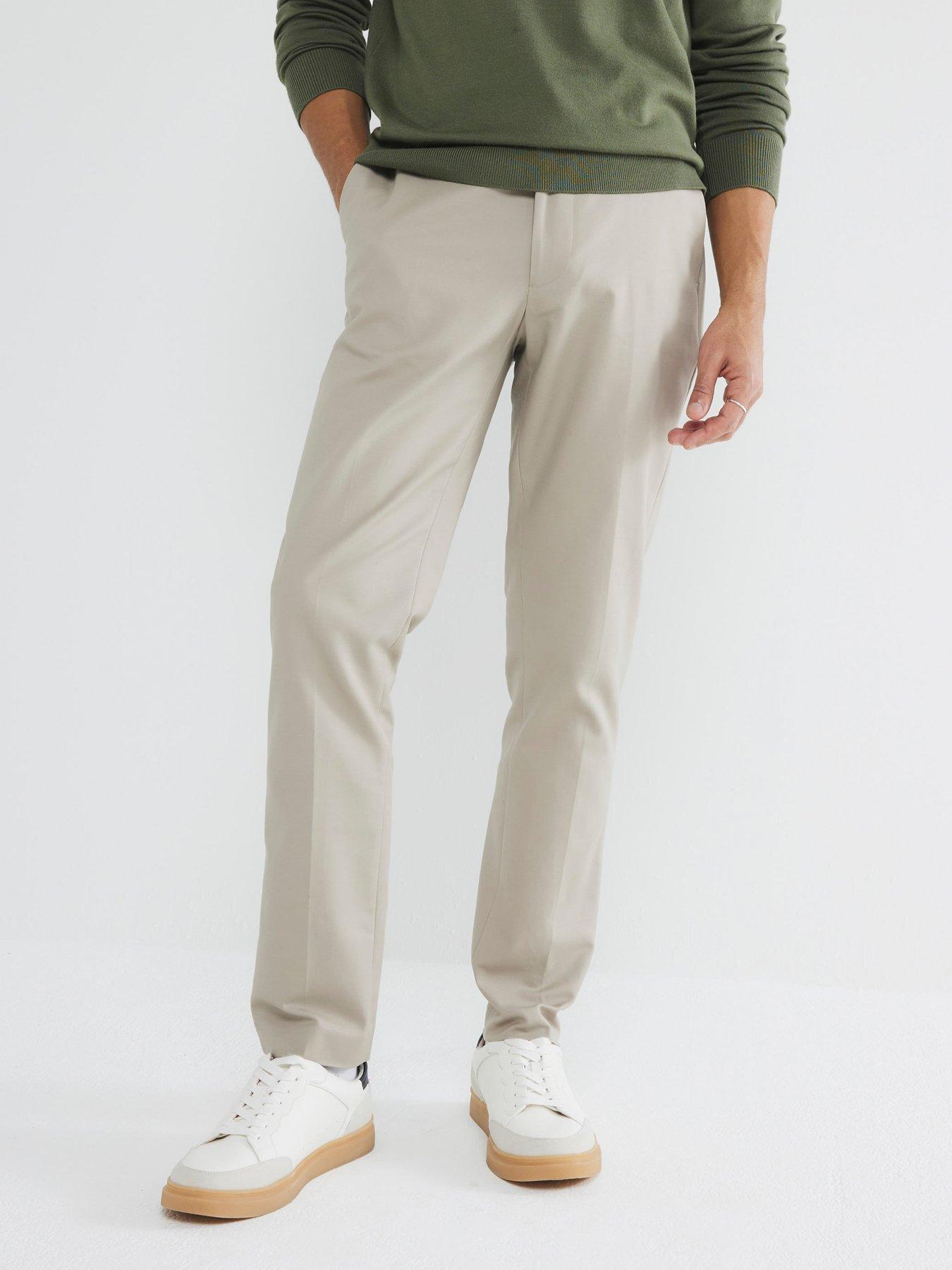 undefined Core Slim Fit Chinos - Beige