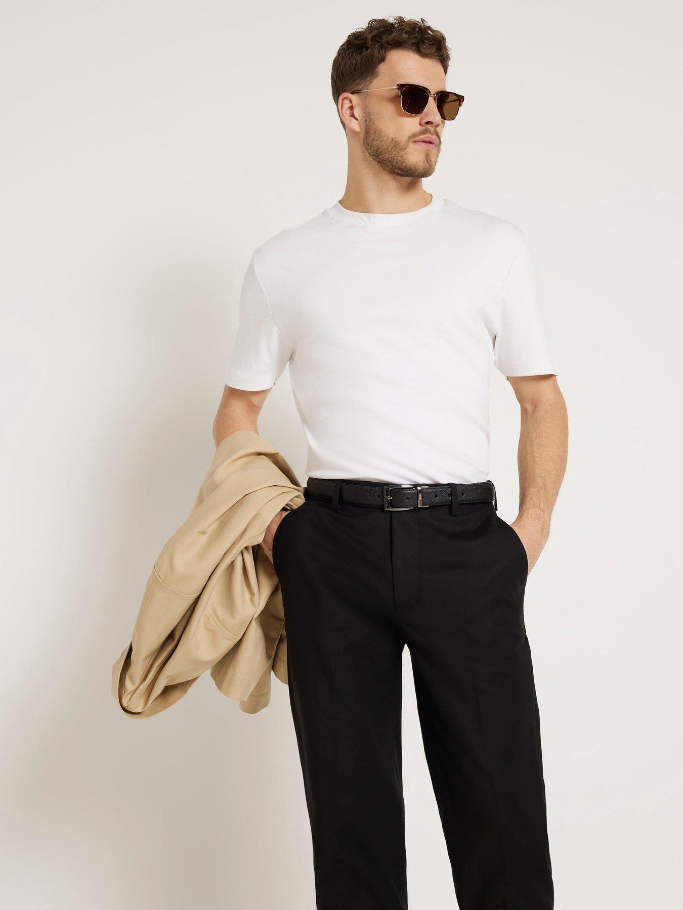 undefined Core Slim Fit Chinos - Black