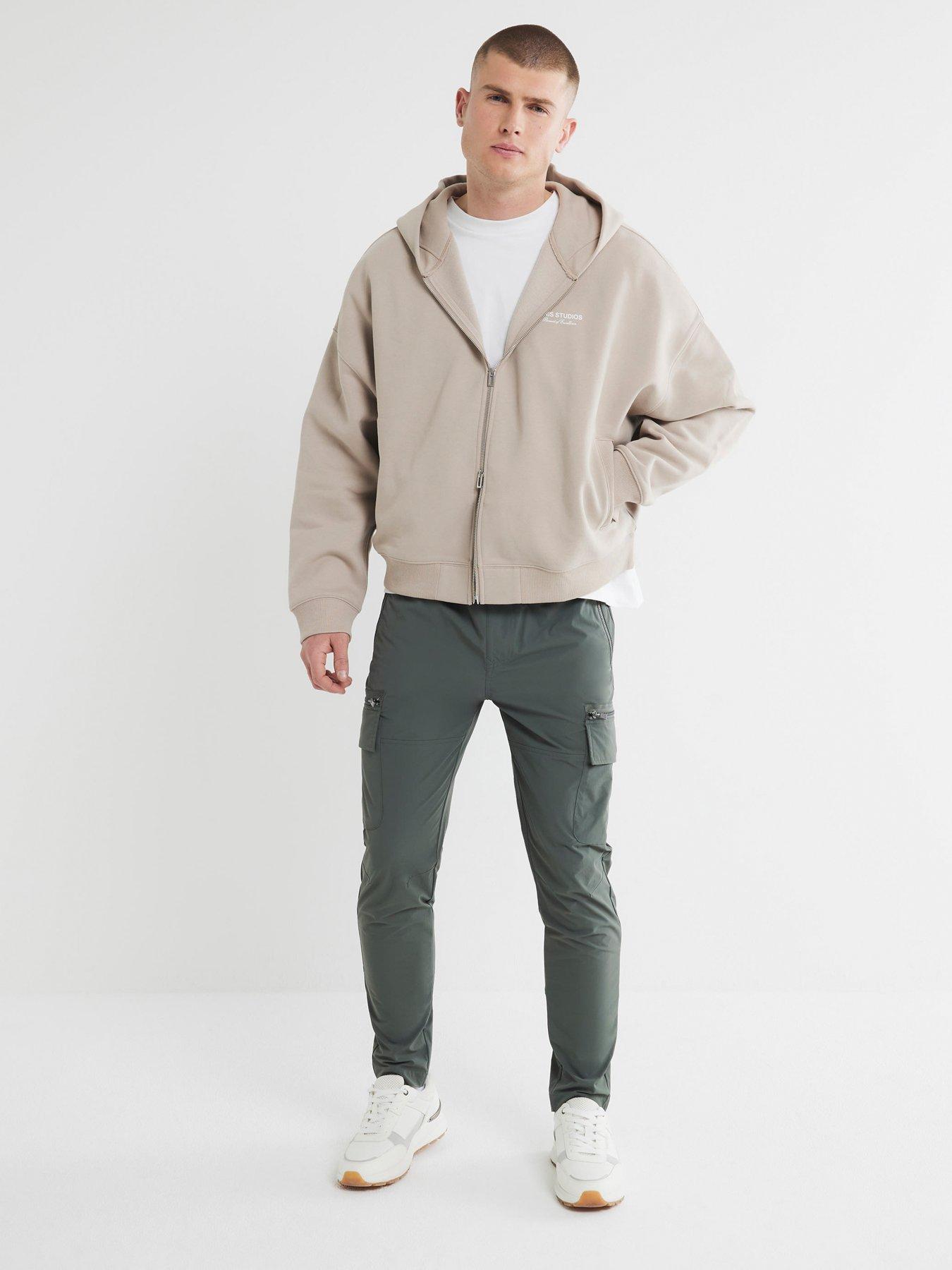 Image 4 of 5 of River Island Affleck Skinny Cargo Pants