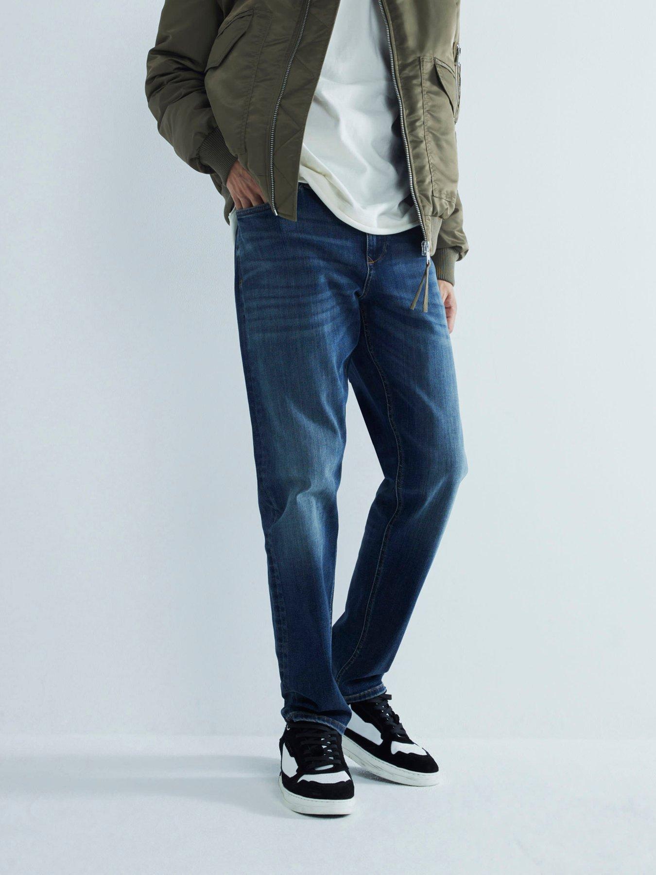 undefined Ledger Slim Fit Jeans - Light Wash