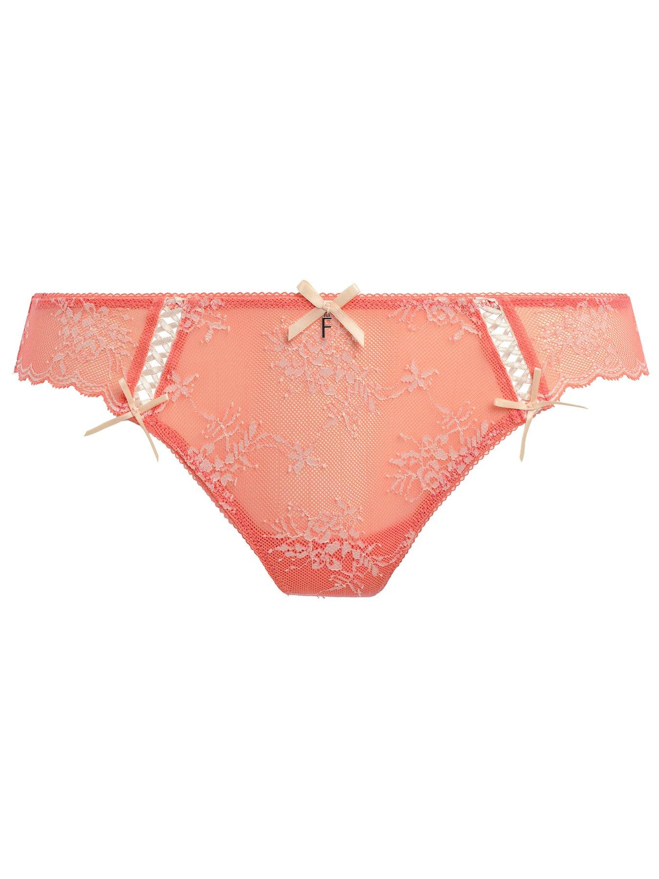 Image 6 of 6 of Freya Offbeat Decadence Brief - Pink
