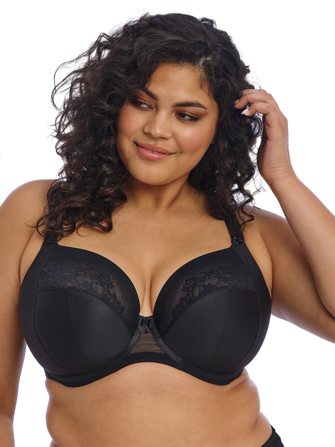 Image 1 of 2 of Elomi Nerina Uw Plunge Stretch Bra - Black