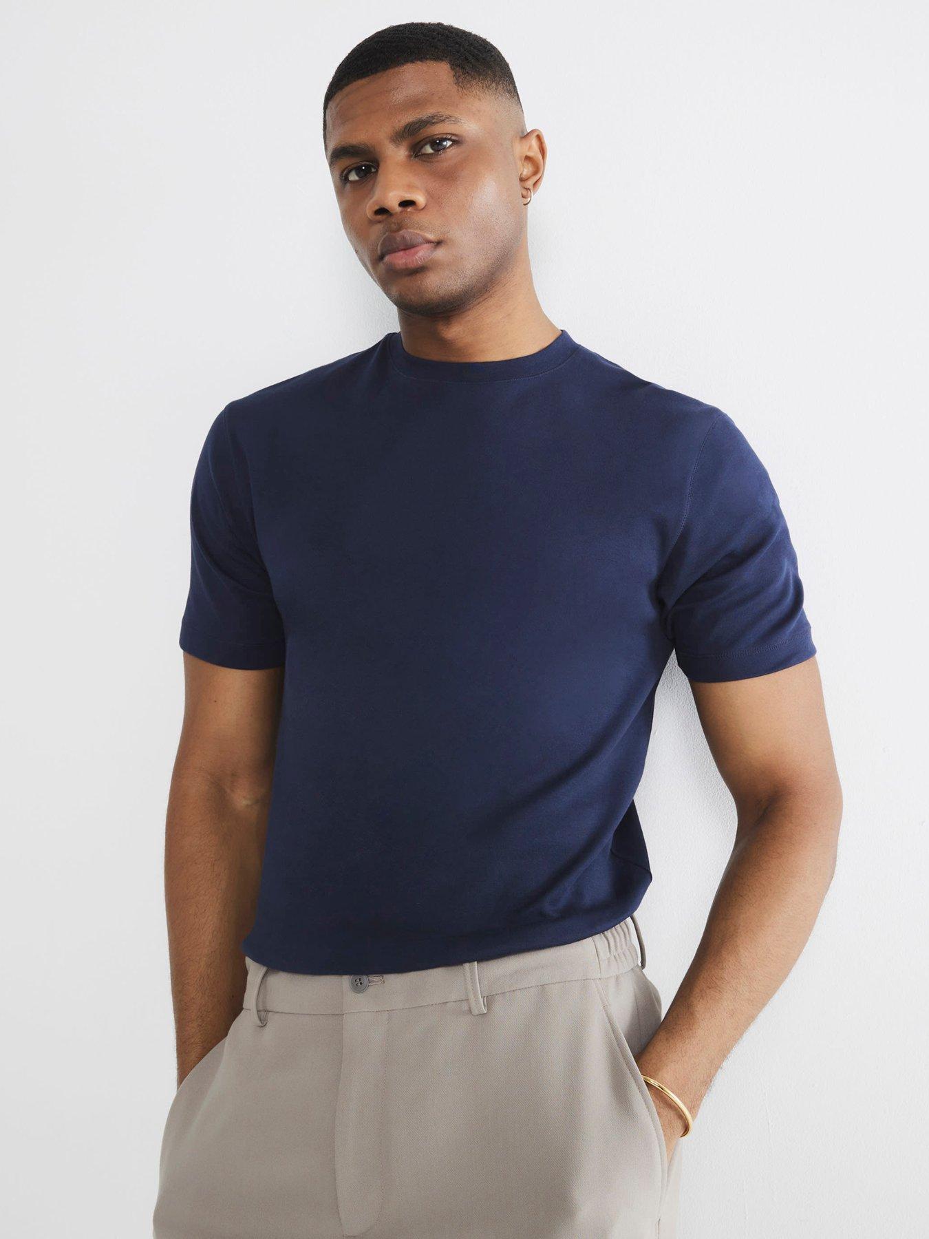 undefined Essentials Slim Fit T-Shirt - Navy